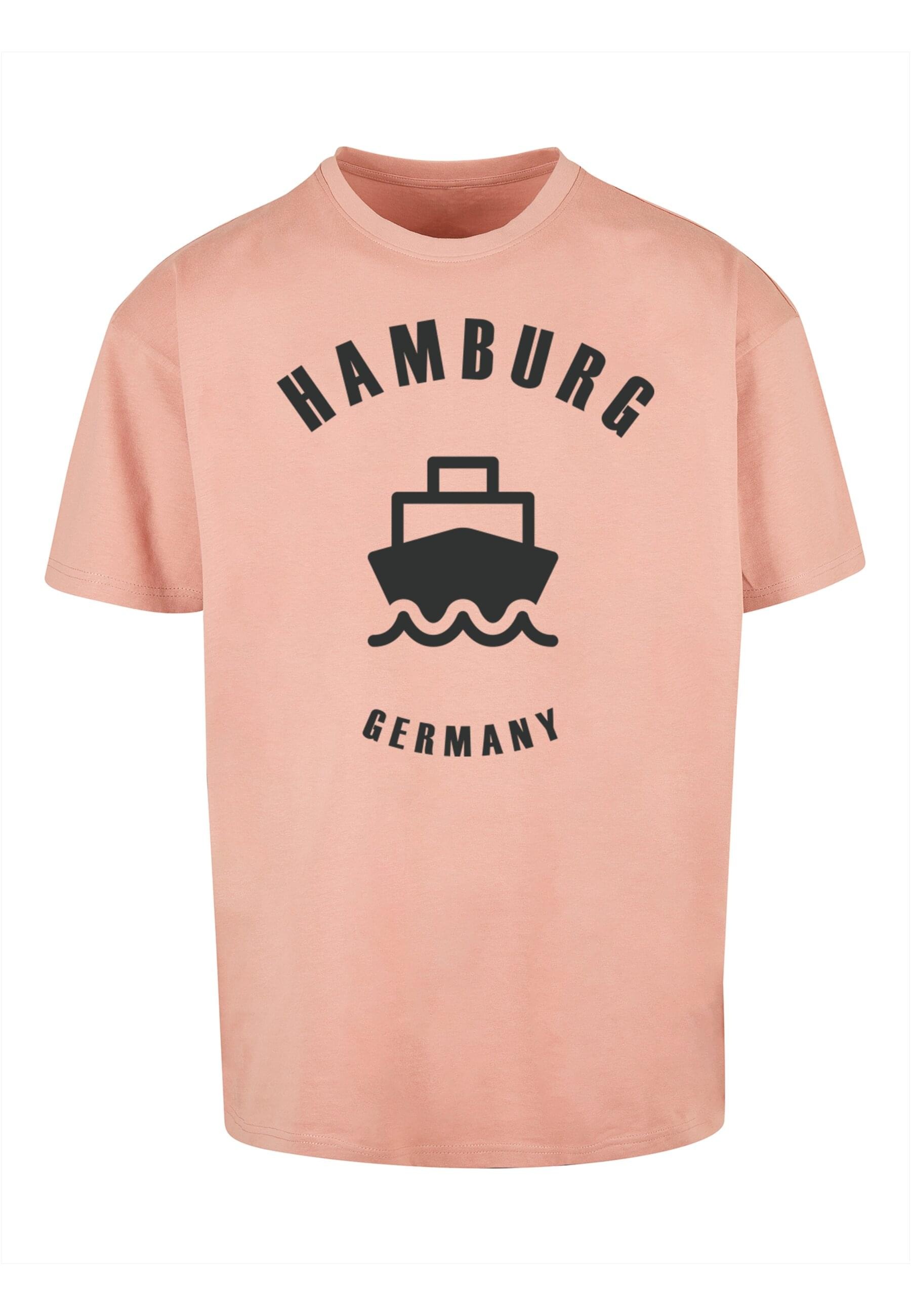 T-Shirt »Merchcode Herren Hamburg Heavy Oversize Tee-BY102«, (1 tlg.)