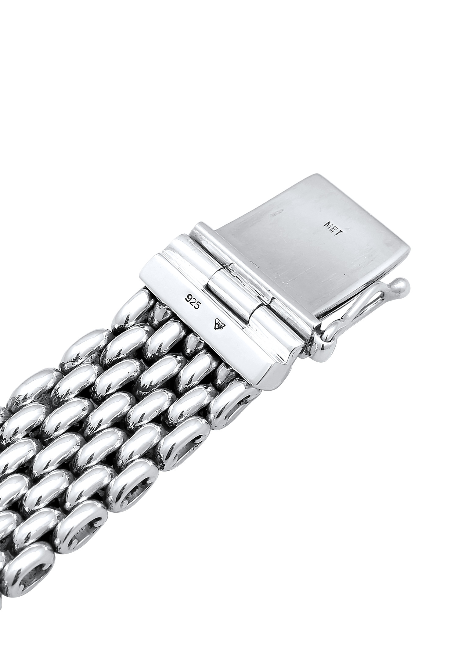 | Kuzzoi »Herren Kastenverschluss Armband kaufen BAUR 925 Silber« Massiv ▷ Breit