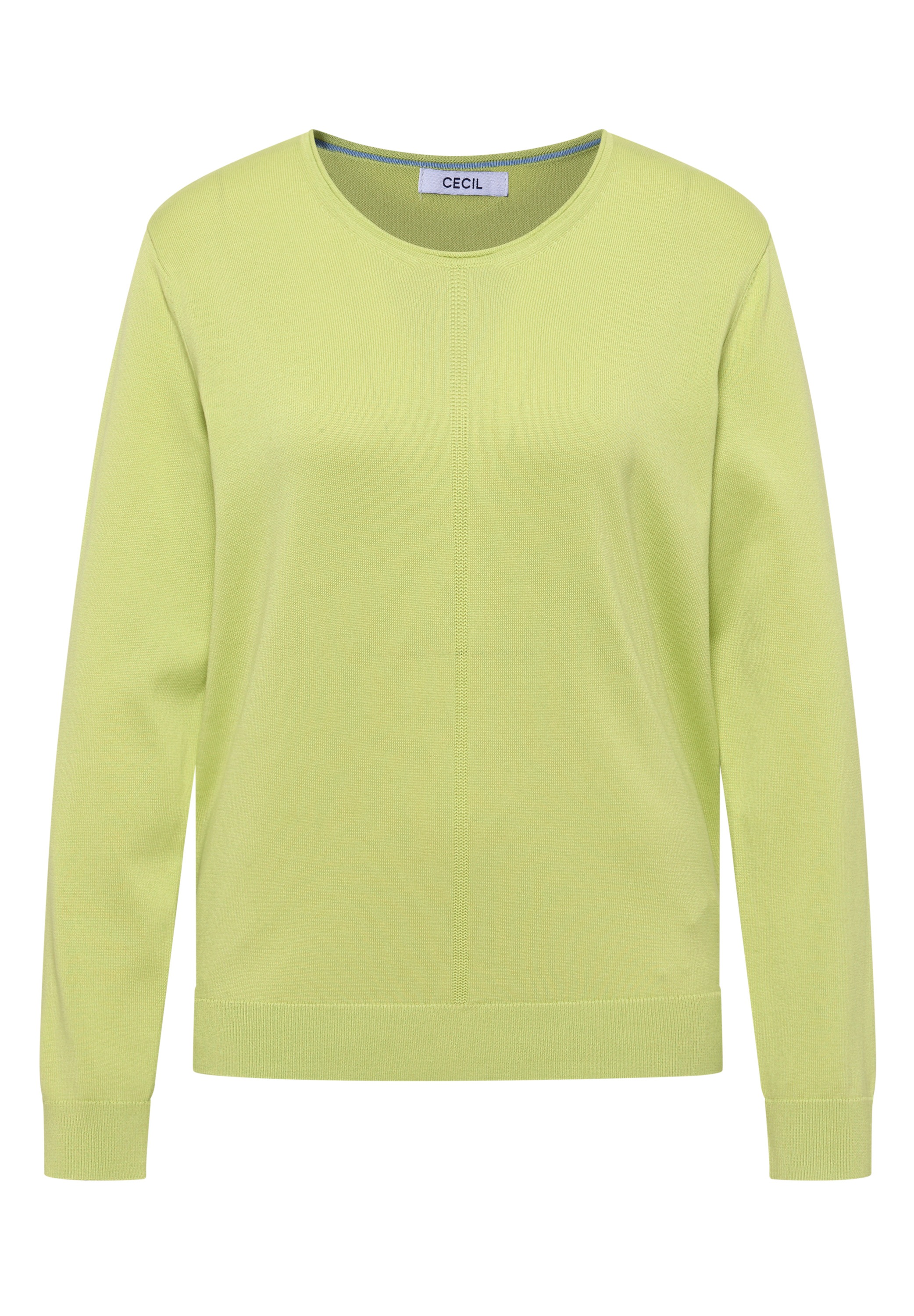 Cecil V-Ausschnitt-Pullover im soften Baumwoll-Mix