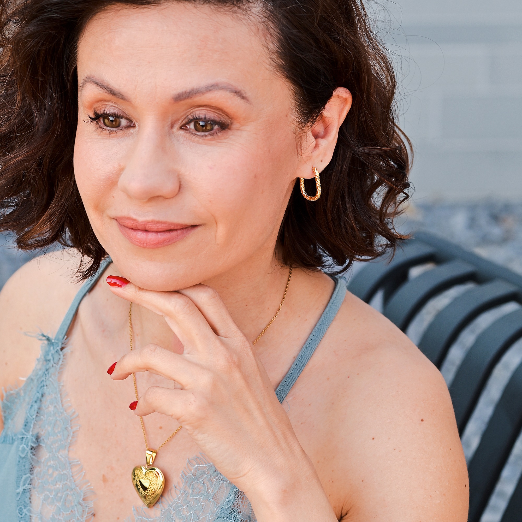 Adelia´s Paar Ohrhänger "Damen Ohrringe aus Edelstahl" Ideal als Geschenk z günstig online kaufen