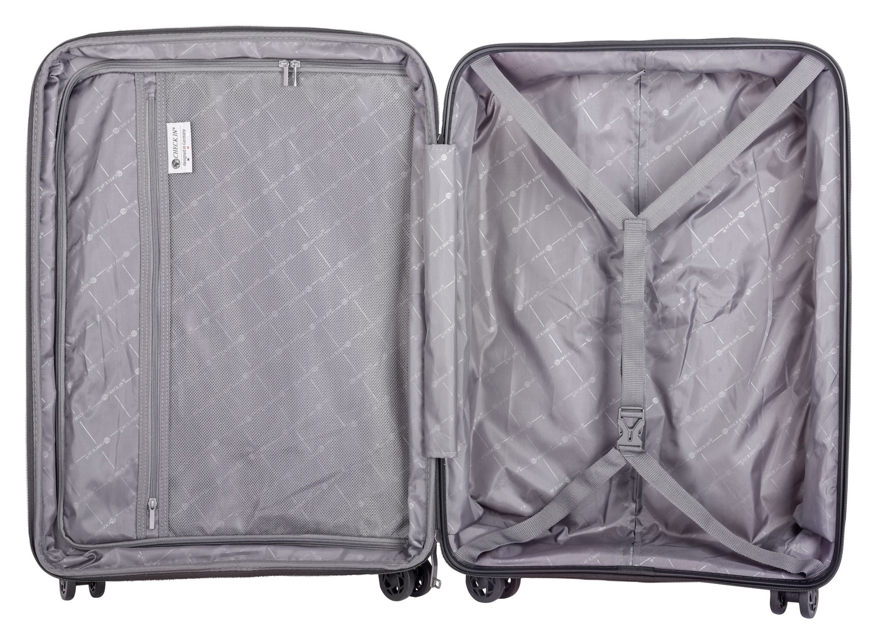 CHECK.IN® Trolleyset »St. Louis«, (Set, 3 tlg.), Kofferset, Gepäckset, klein mittel groß, Handgepäck, Aufgabegepäck