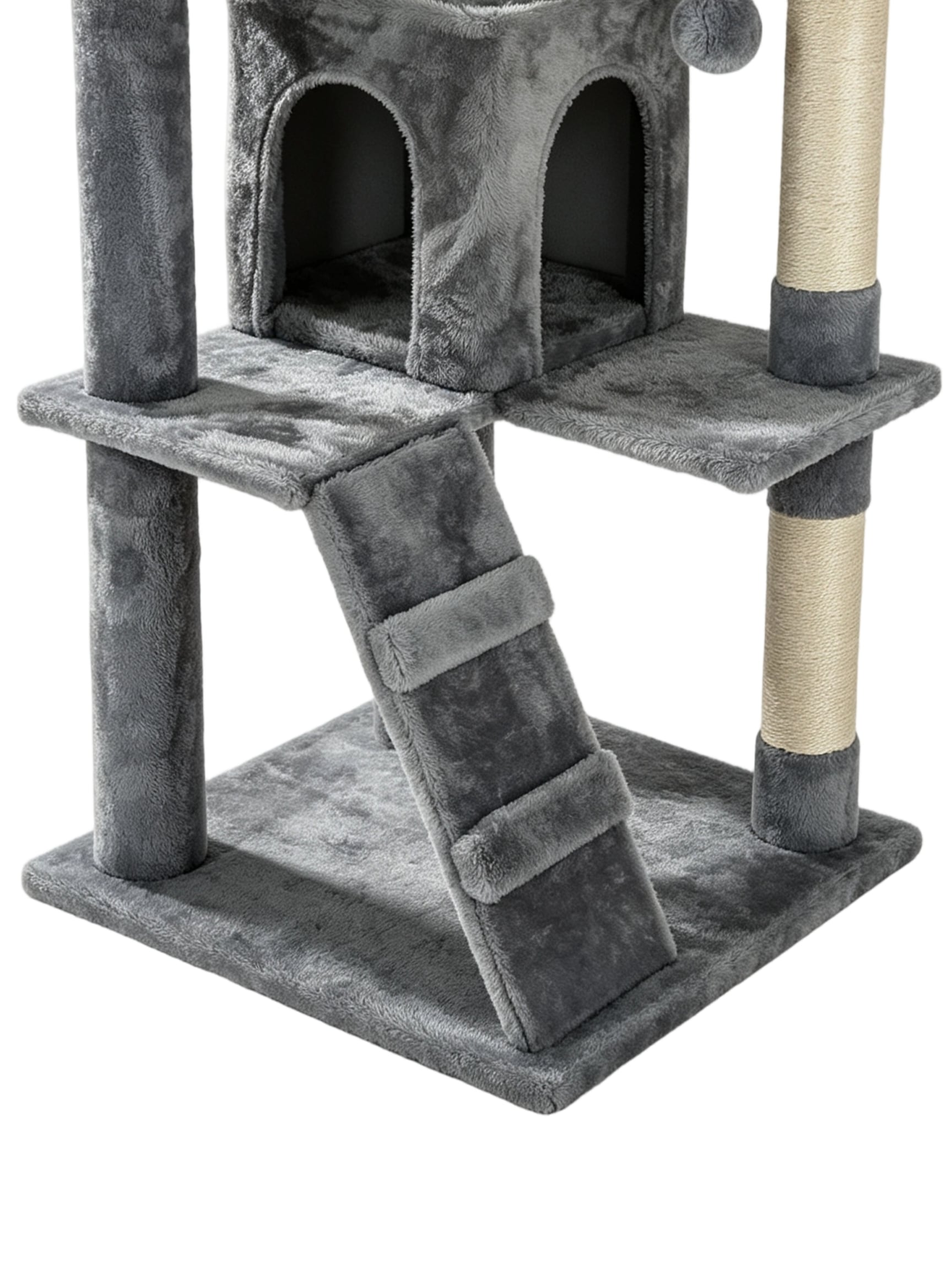 OTTO home Kratzbaum »Kitty« 178 cm hoch stabile Spanplatte, robuster Sisal und kuscheliger Plüsch