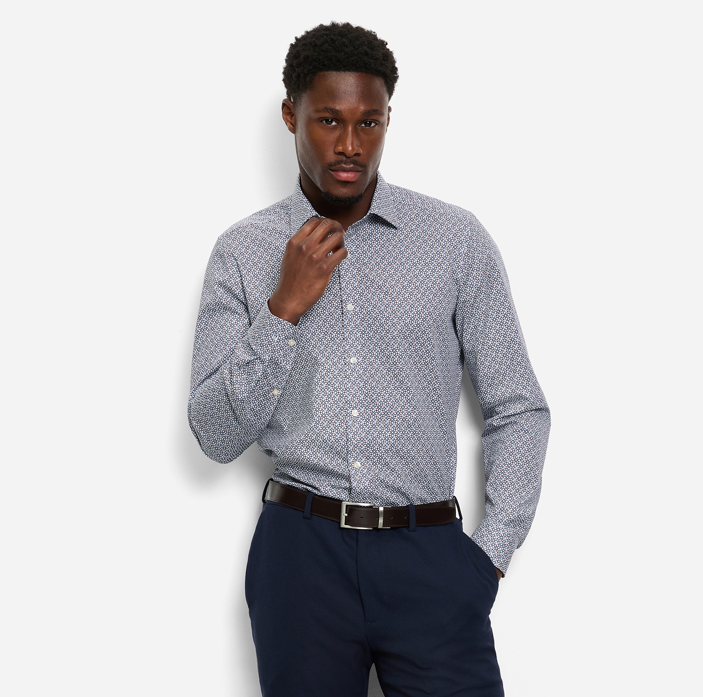 OLYMP Langarmhemd "Level Five" body fit, Businesshemd, New York Kentkragen günstig online kaufen