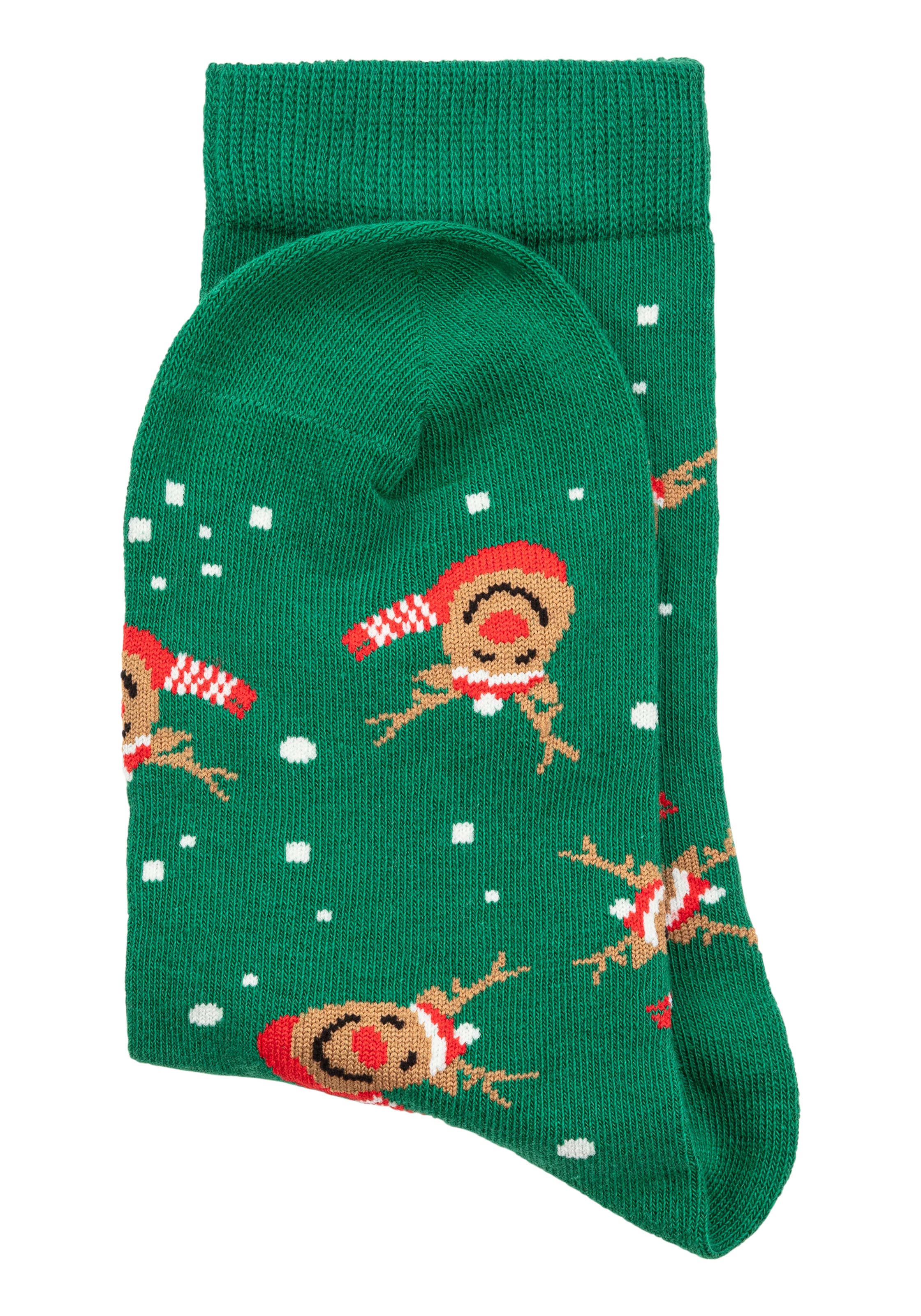 H.I.S Basicsocken, (Packung, 3 Paar), mit weihnachtlichen Motiven