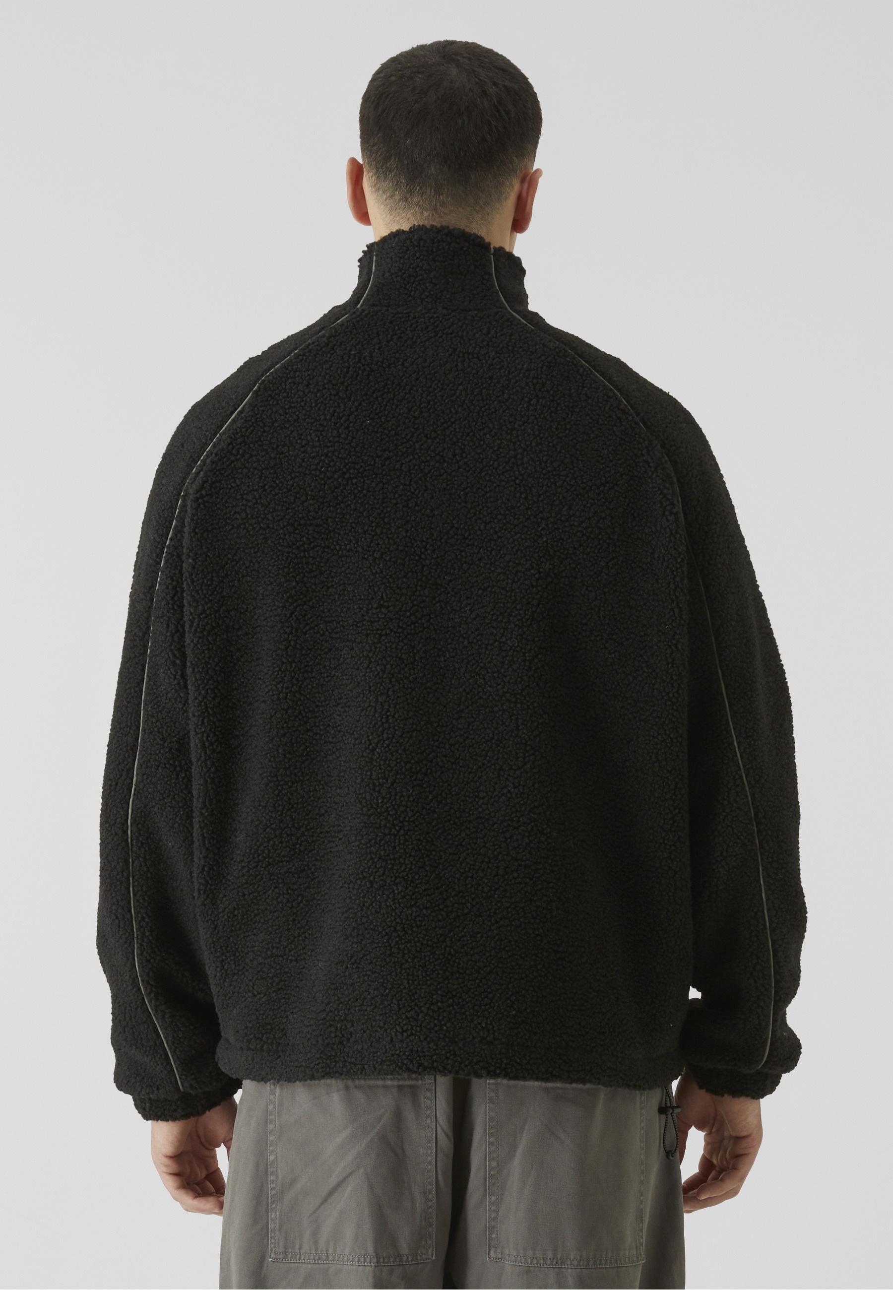 Karl Kani Allwetterjacke »Karl Kani Karl Kani Metal Signature Teddy Jacket« 1 Stk. tlg. ohne Kapuze