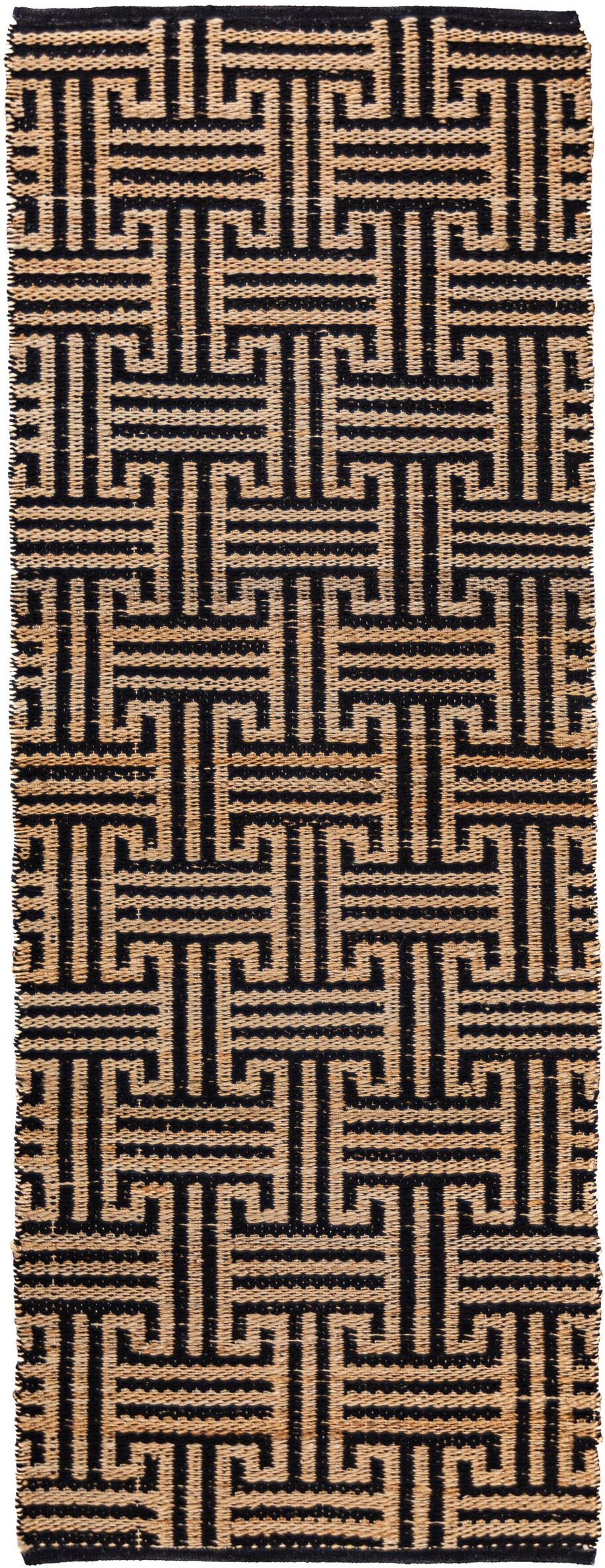 FLAIR RUGS Teppich »Meander Jute« rechteckig mit griechischem Muster