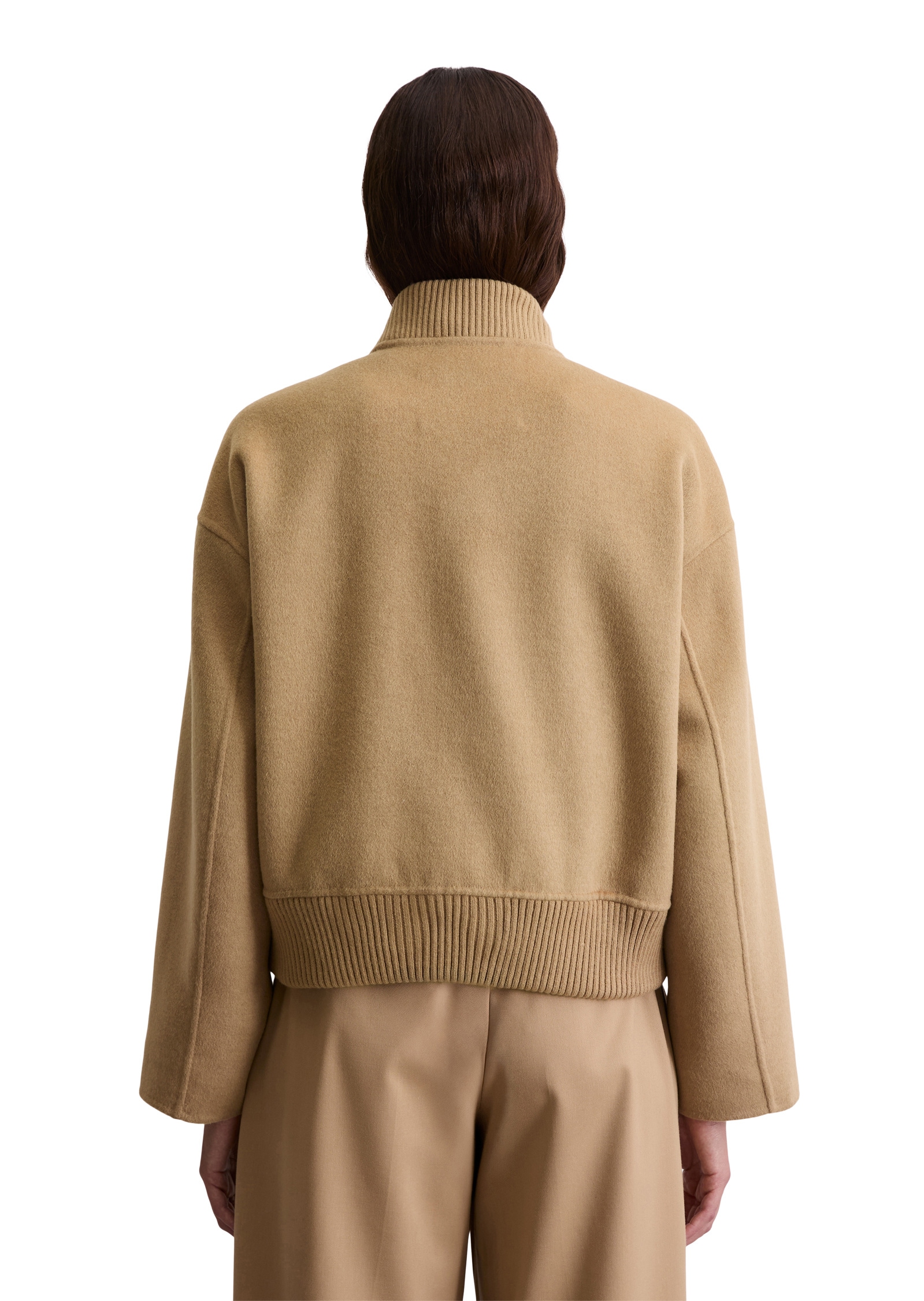 Marc O'Polo Outdoorjacke »aus edlem Doubleface«, ohne Kapuze