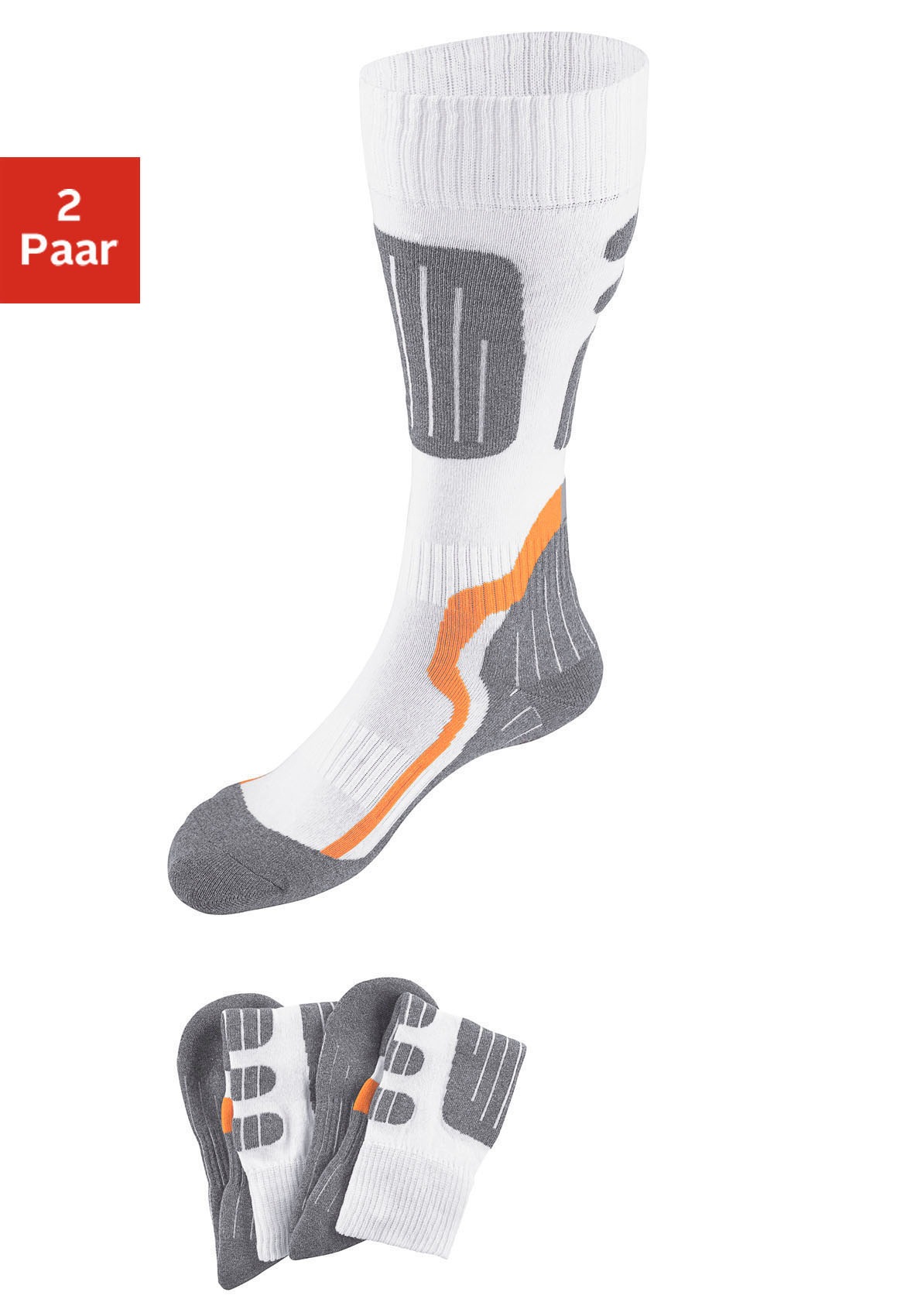 H.I.S Kniestrümpfe Packung, 2 Paar tlg. ideal für Wintersportaktivitäten