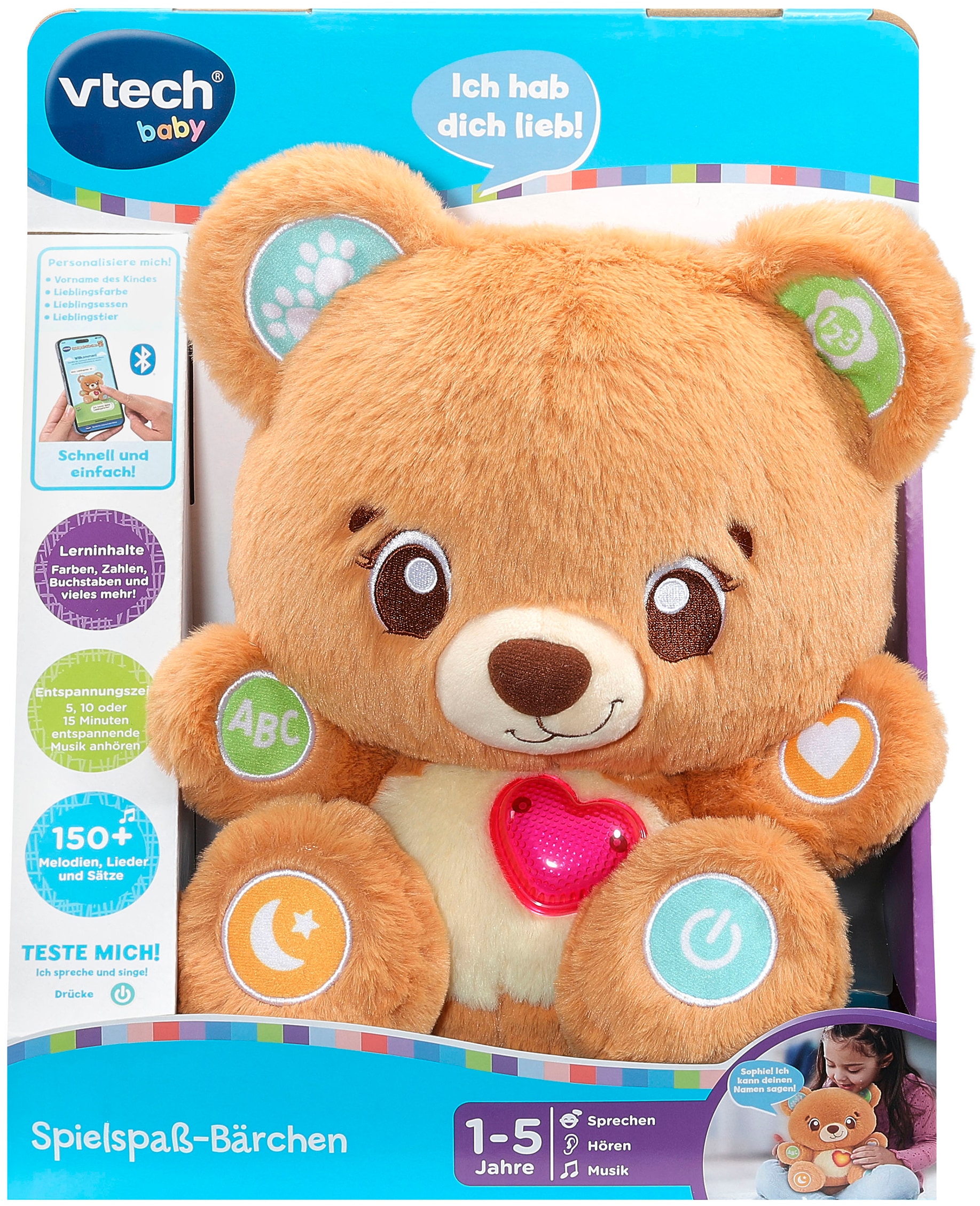 Vtech® Lernspielzeug »Spielspaß, Bärchen«