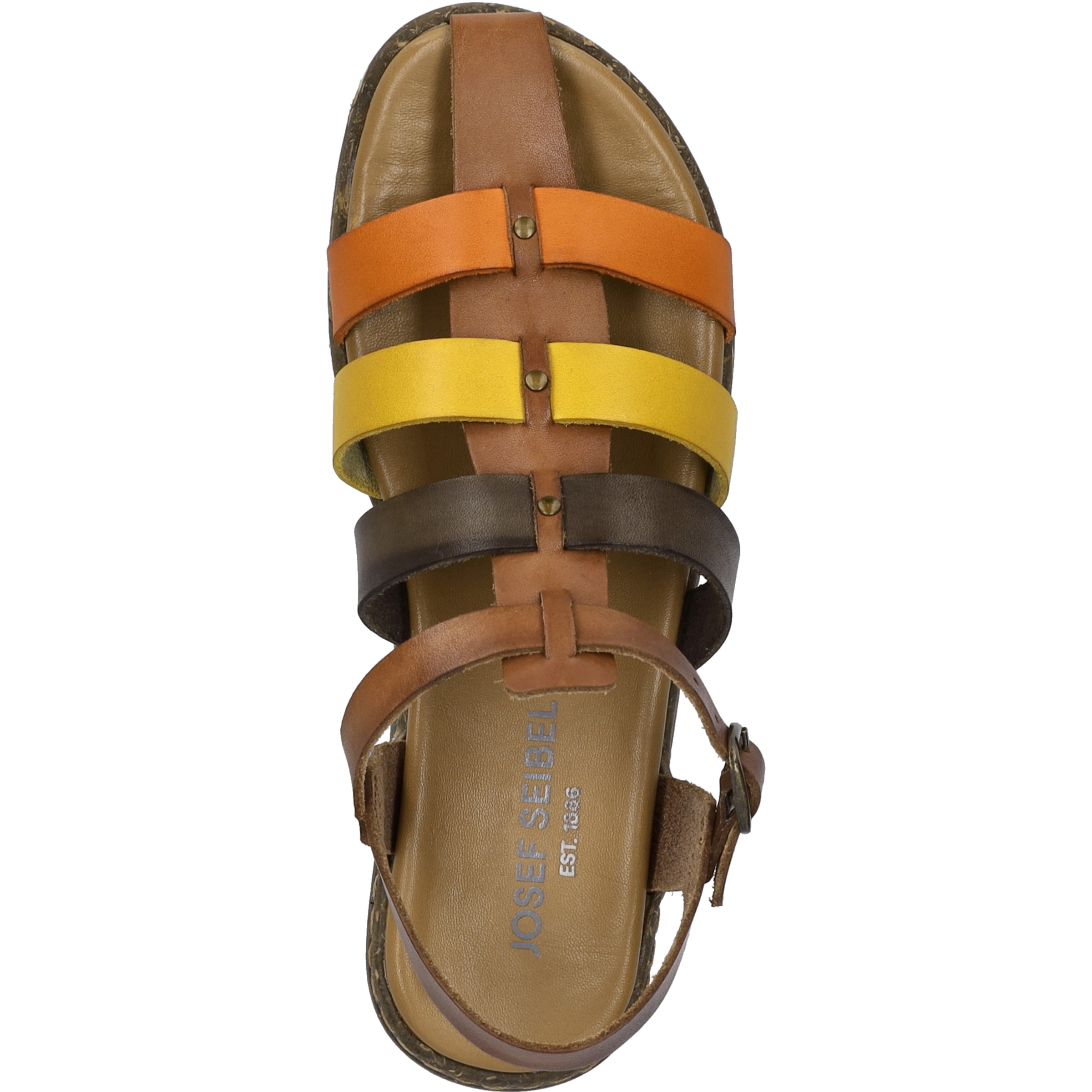Josef Seibel Sandale »Fabricia 04, cognac-multi«