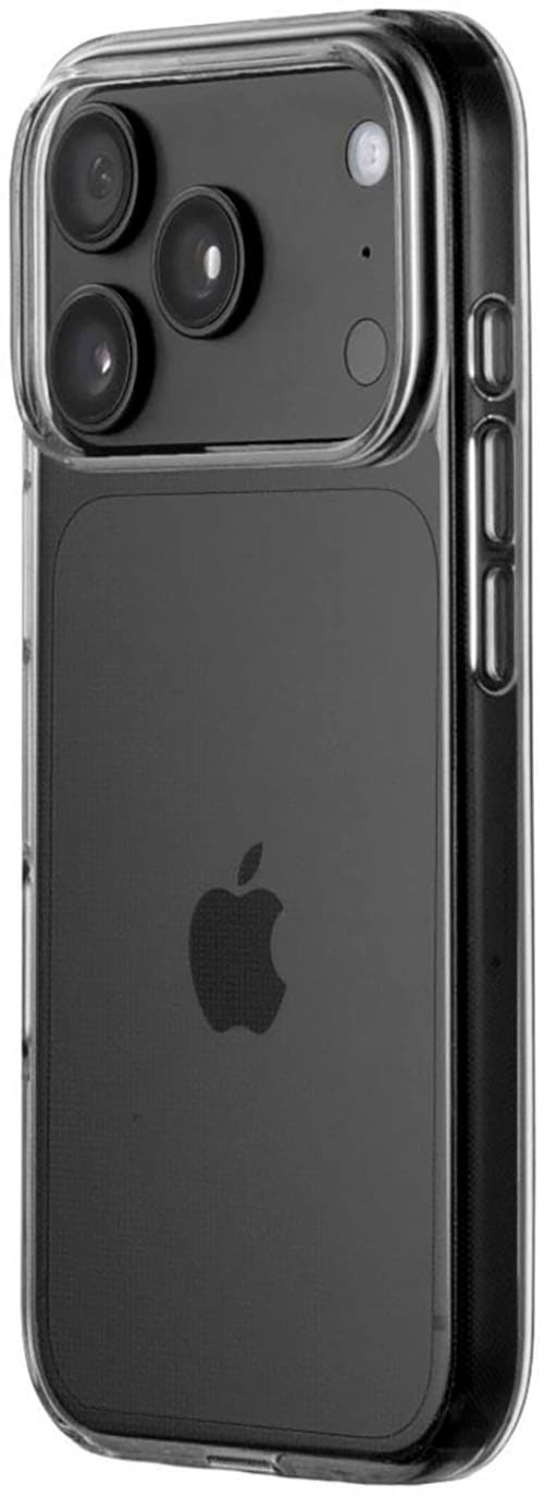 Hama Smartphone-Hülle »Handyhülle transparent für Apple iPhone 17 Pro 18 Pro« Ultra dünn, Kratzschutz, Anti-Rutsch-Oberfläche, bezogene Seitentasten