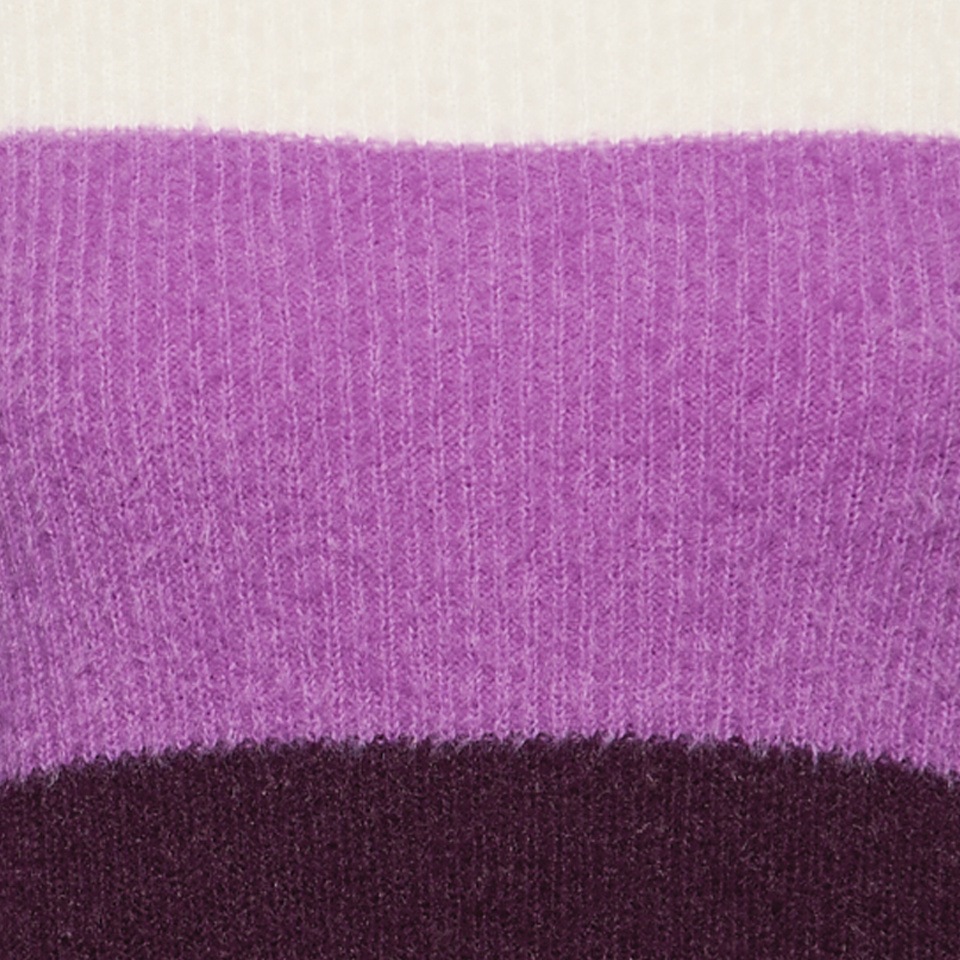 STREET ONE STUDIO Strickpullover mit buntem Streifenmuster