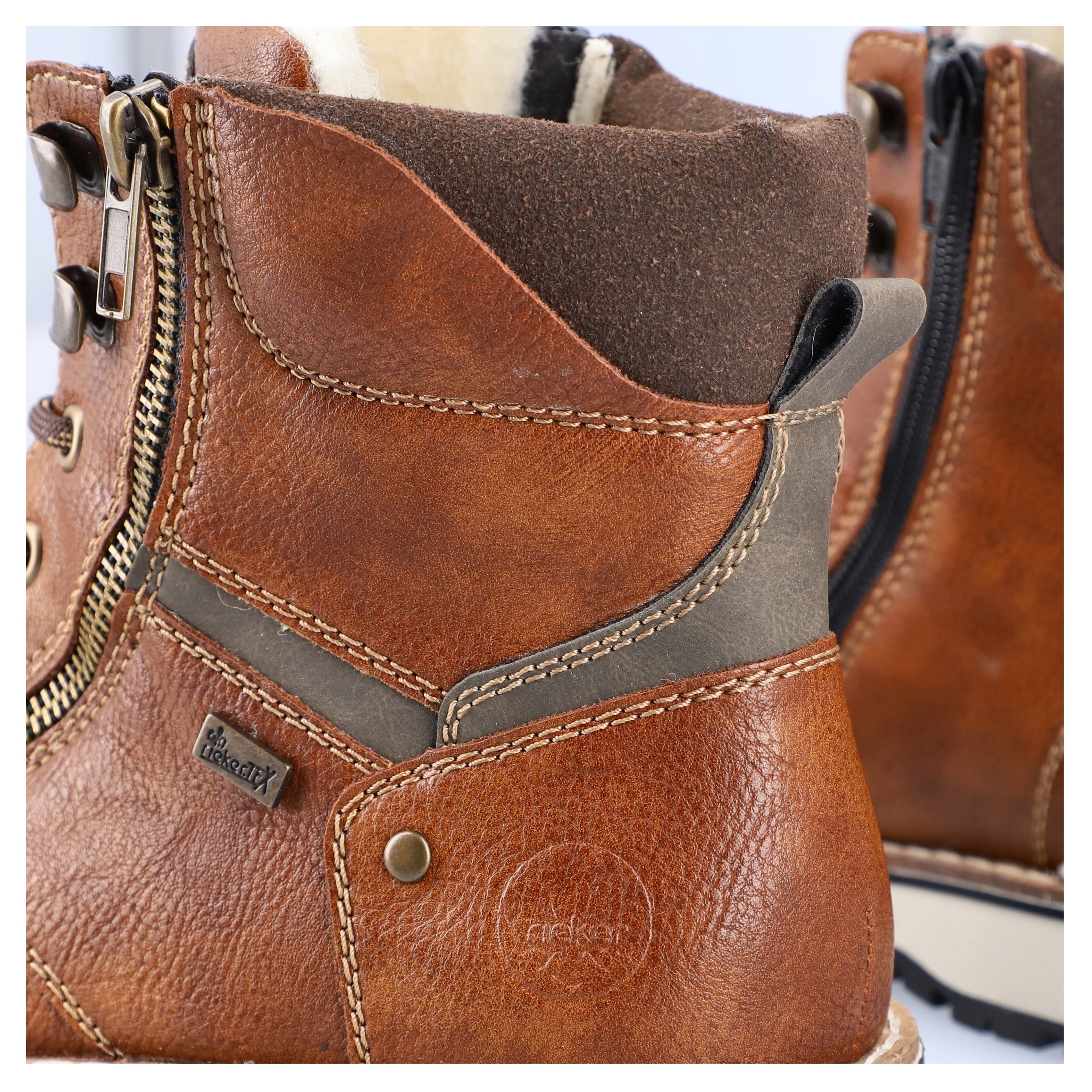 Rieker Winterboots, mit komfortabler Rieker TEX-Ausstattung, Freizeitschuh, Schnürschuh