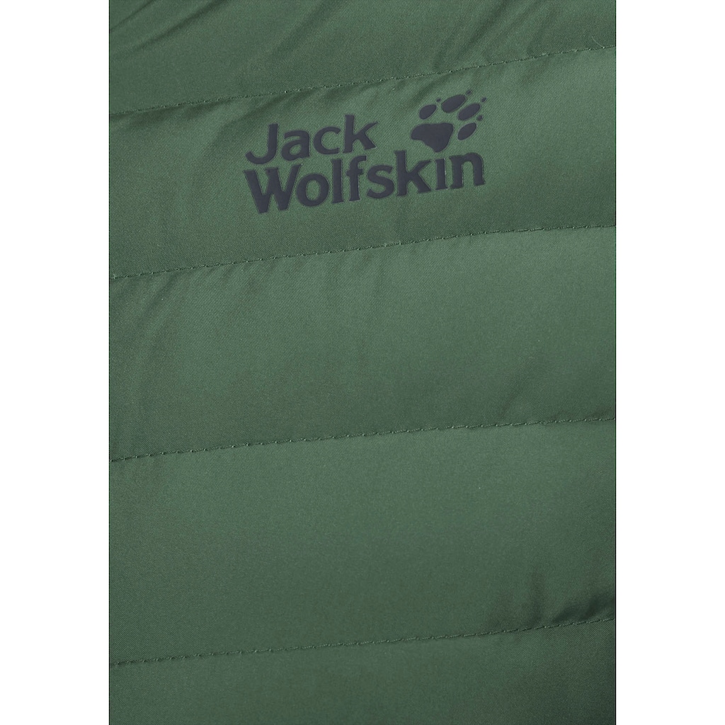 Jack Wolfskin Daunenjacke »STANLEY«, mit Kapuze, Wasserabweisend & Winddicht & Atmungsaktiv