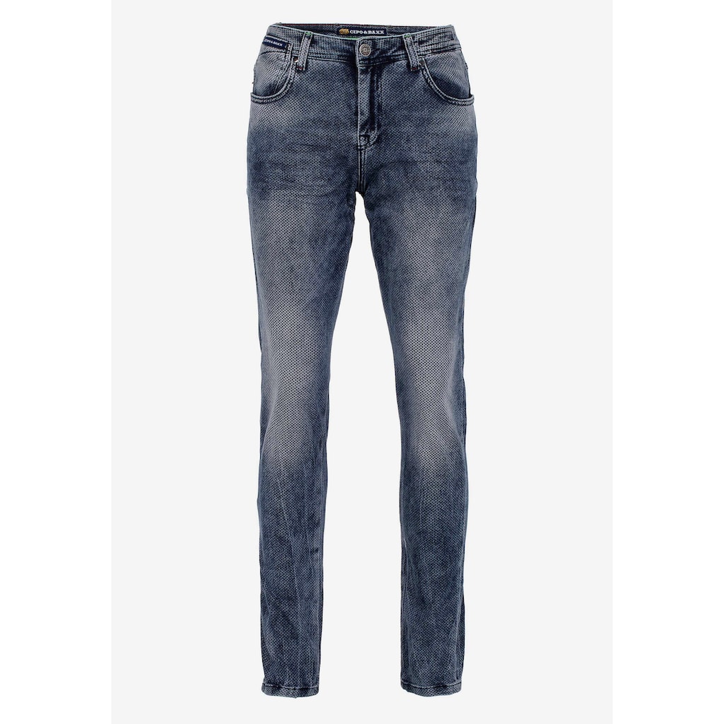 Cipo & Baxx Slim-fit-Jeans, (1 tlg.)