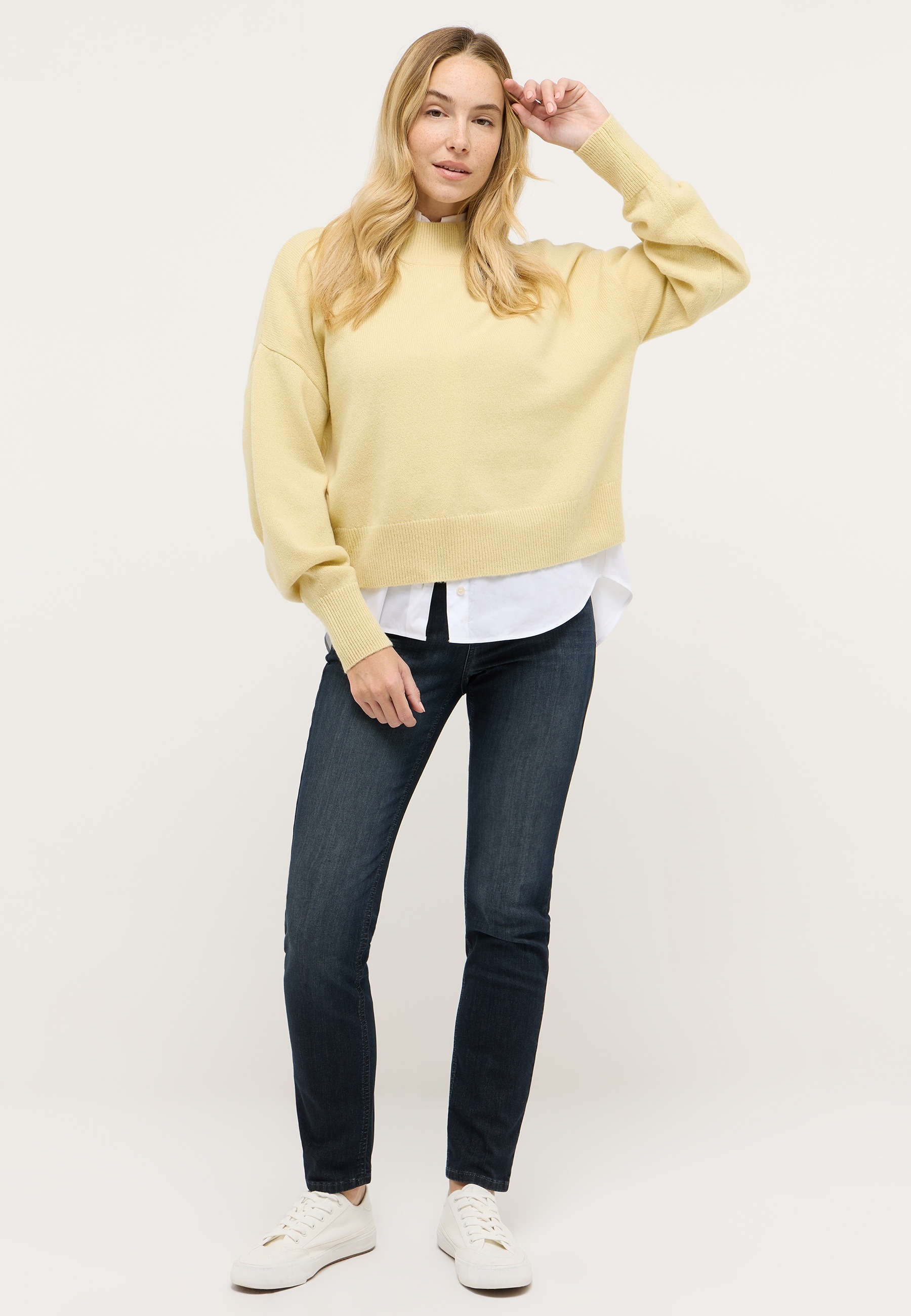 Angels Cici Straight Jeans Blue 46 3