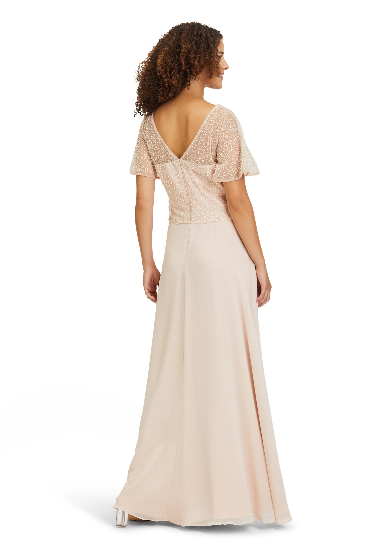 Vera Mont Abendkleid »Vera Mont Abendkleid mit Stickerei«, Materialmix