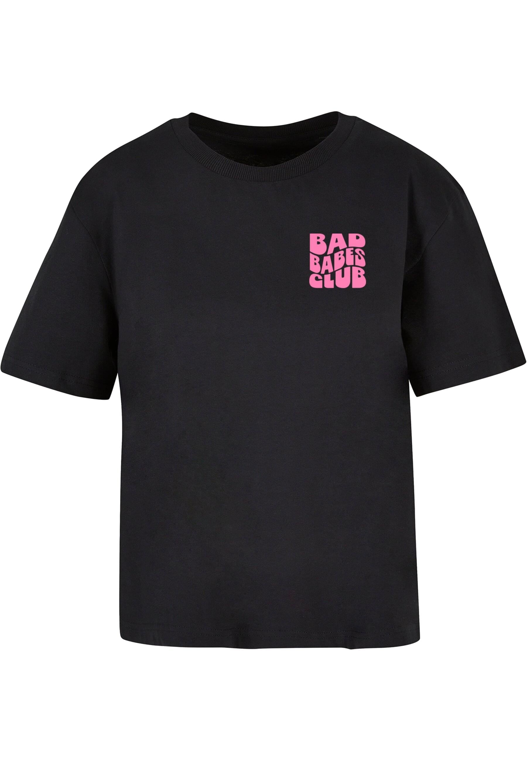 Miss Tee T-Shirt "Miss Tee Damen Bad Babes Club Tee" 1 Stk. günstig online kaufen