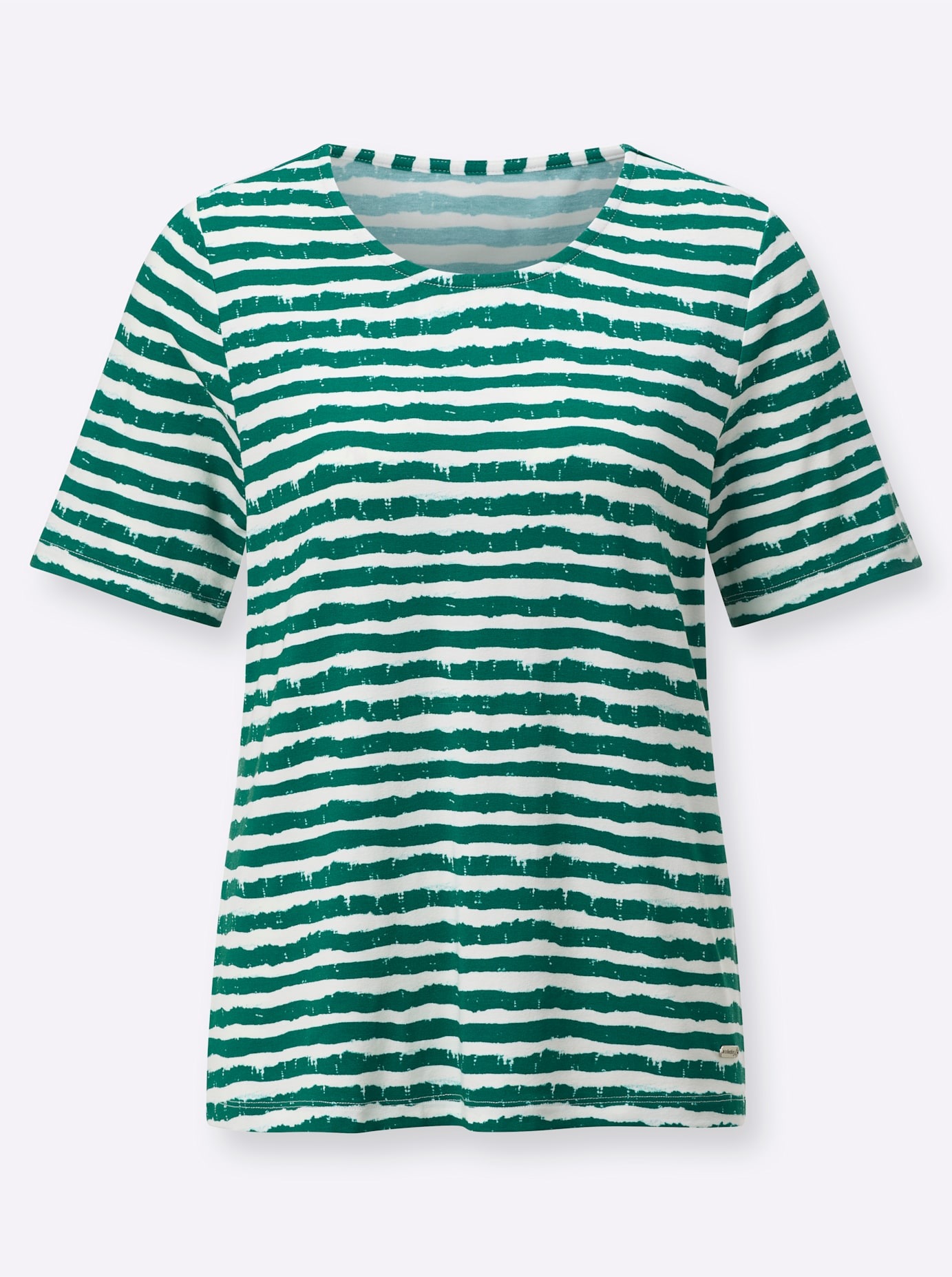 Casual Looks Kurzarmshirt »Ringelshirt«, (1 tlg.)