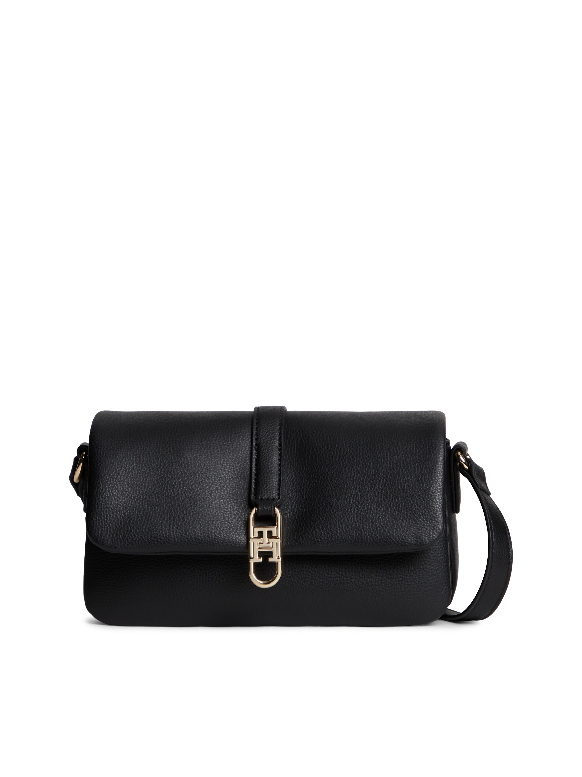 Tommy Hilfiger "TH LIBRE MINI CROSSOVER" Damen Umhängetasche, Schultertasche mit TH-Schmuckverschluss