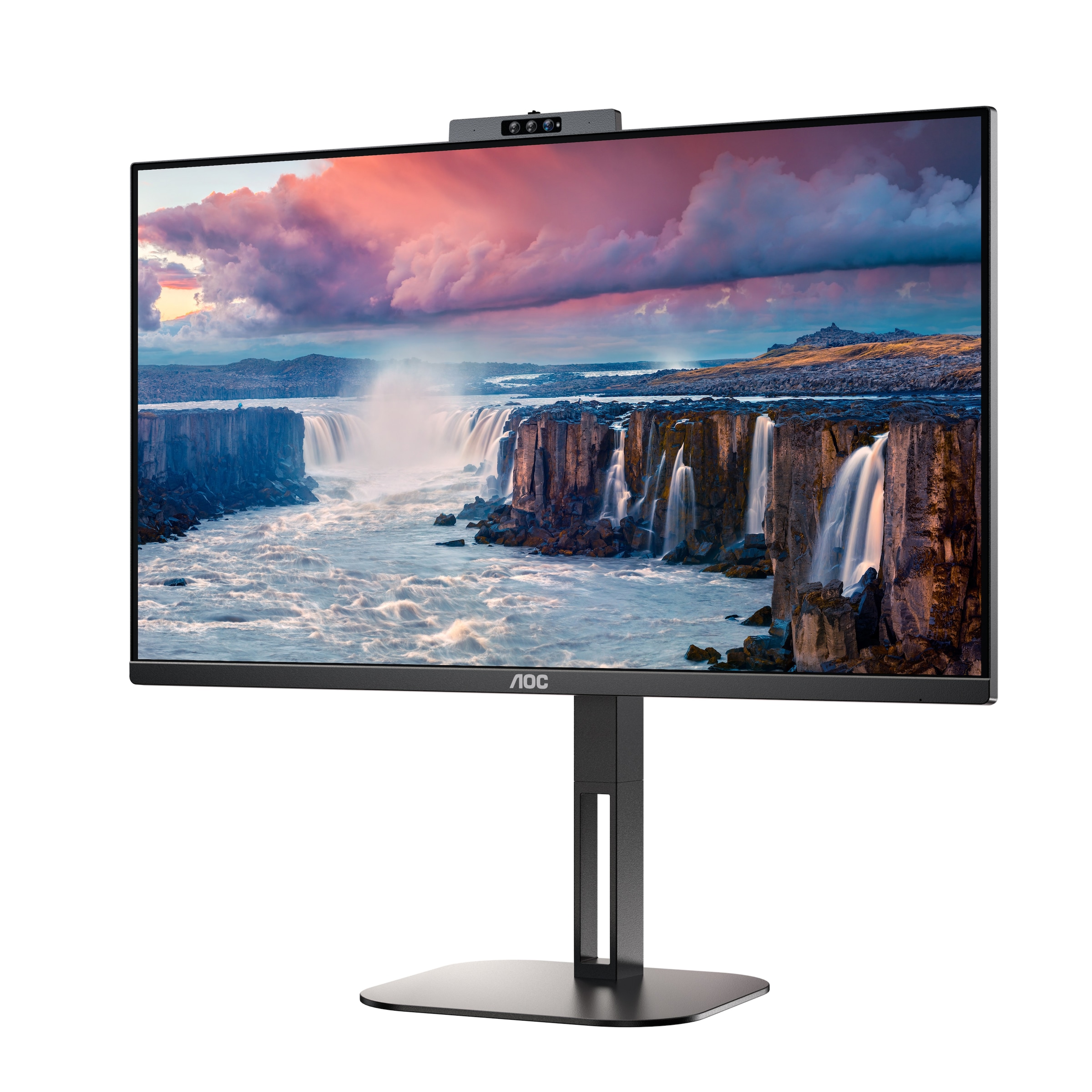 AOC Gaming-Monitor »24V5CW/BK«, 60,5 cm/24 Zoll, 1920 x 1080 px, 1 ms Reaktionszeit, 75 Hz, integrierte Windows-Hello-Webcam