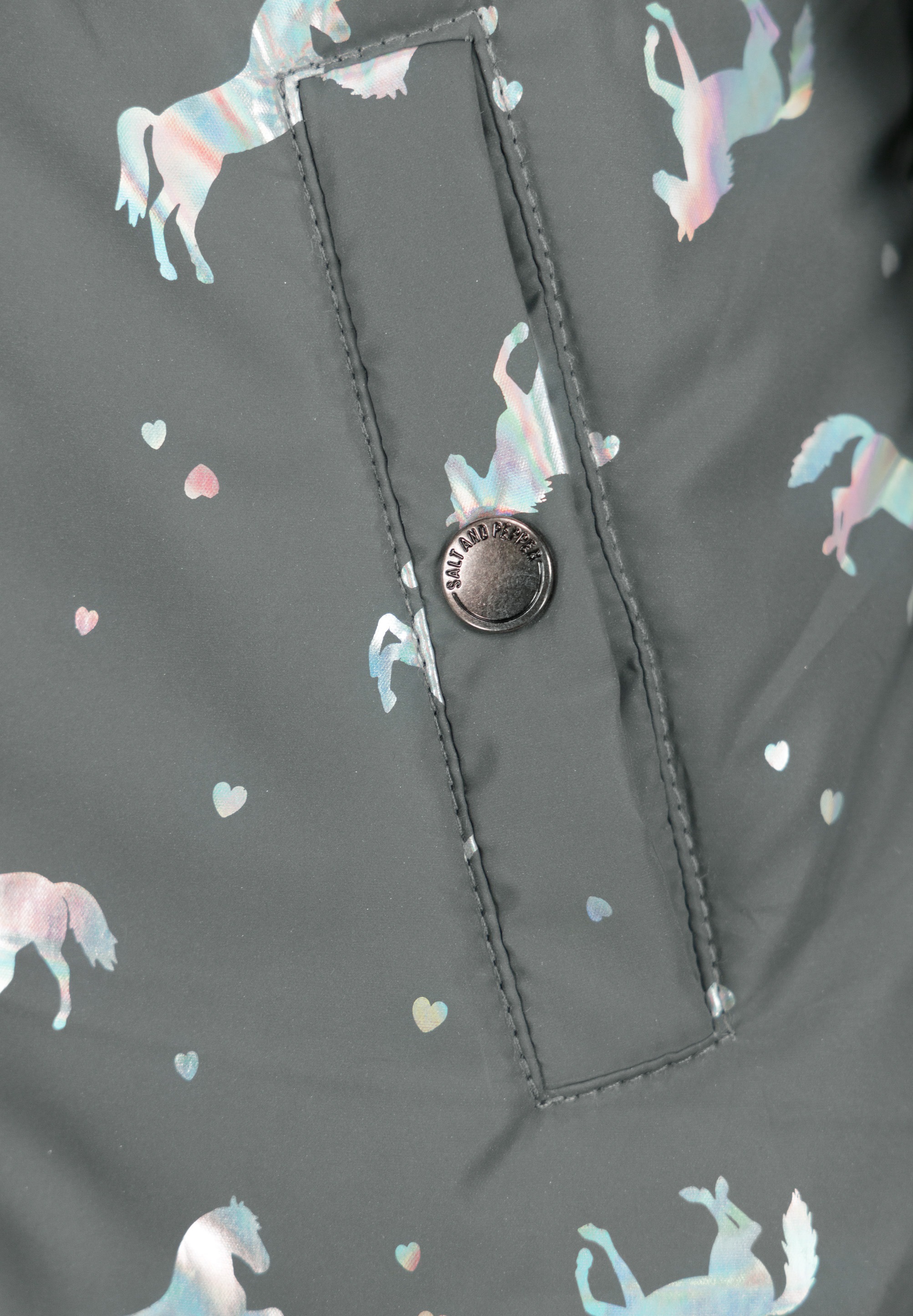 SALT AND PEPPER Steppjacke »Outdoor«, Mit tollem Pferdemuster