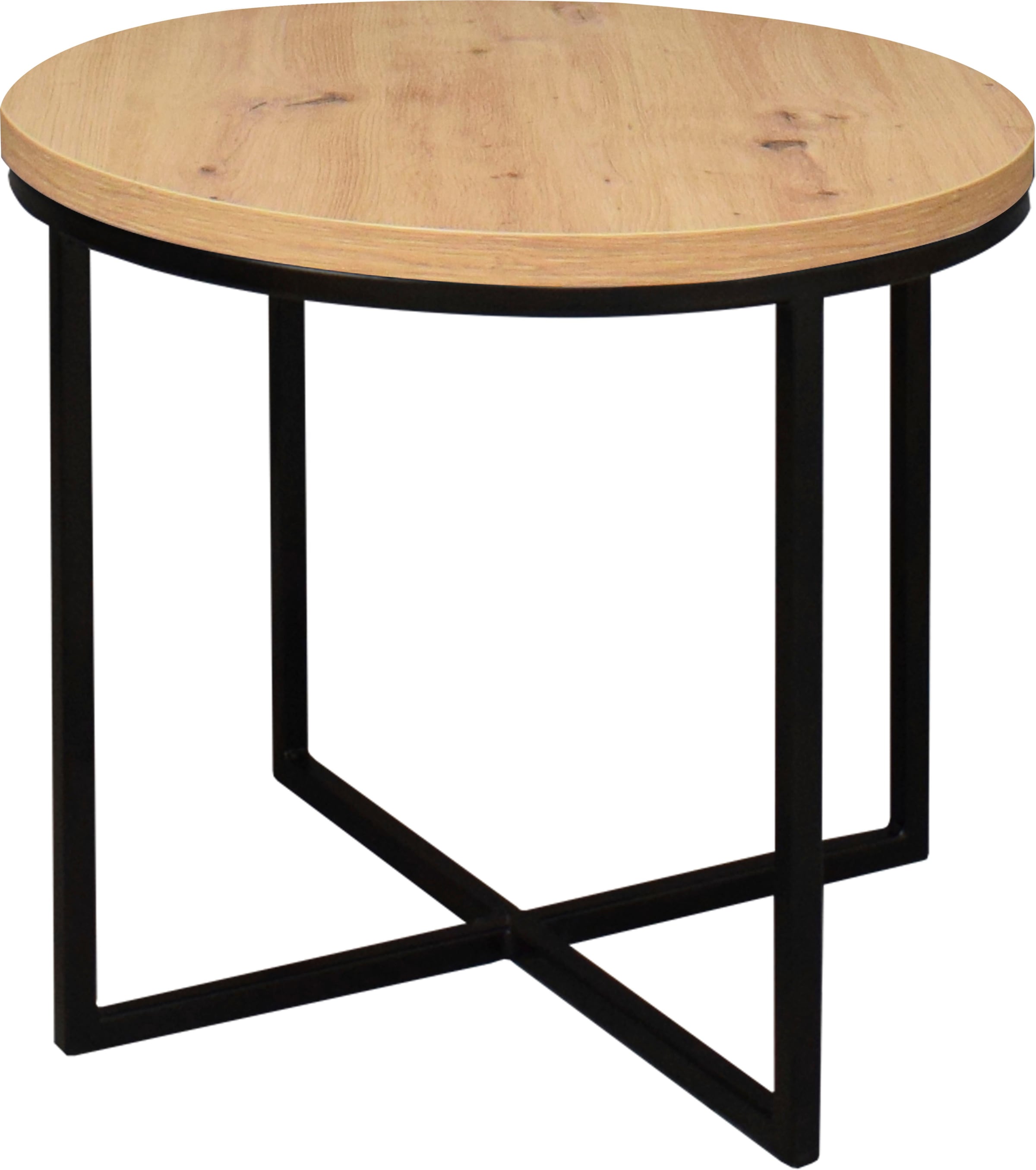 Mäusbacher "Couchtisch rund" Couchtisch rund Durchmesser 60cm, Metallgestell