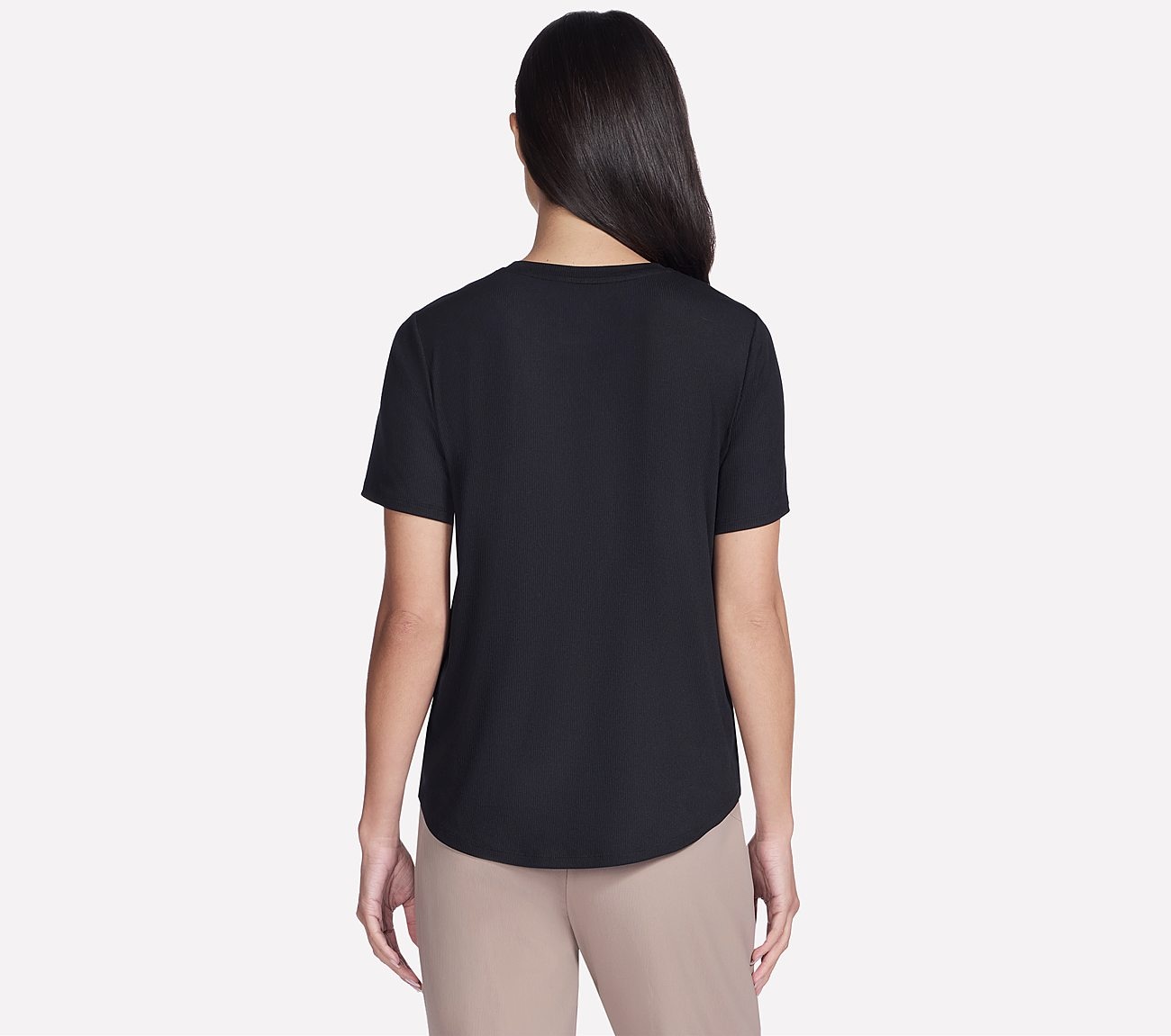 Skechers Funktionsshirt »GOWALK LUXE RIB TEE«, (1 tlg.)