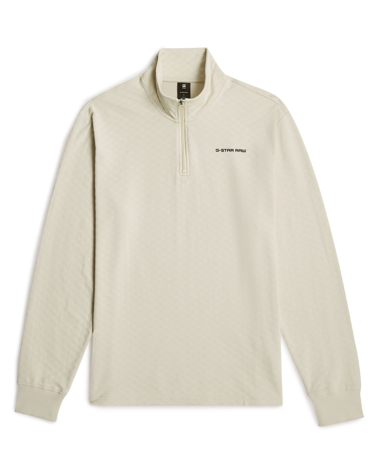 G-STAR T-Shirt »Checquard Tweeter Half Zip«