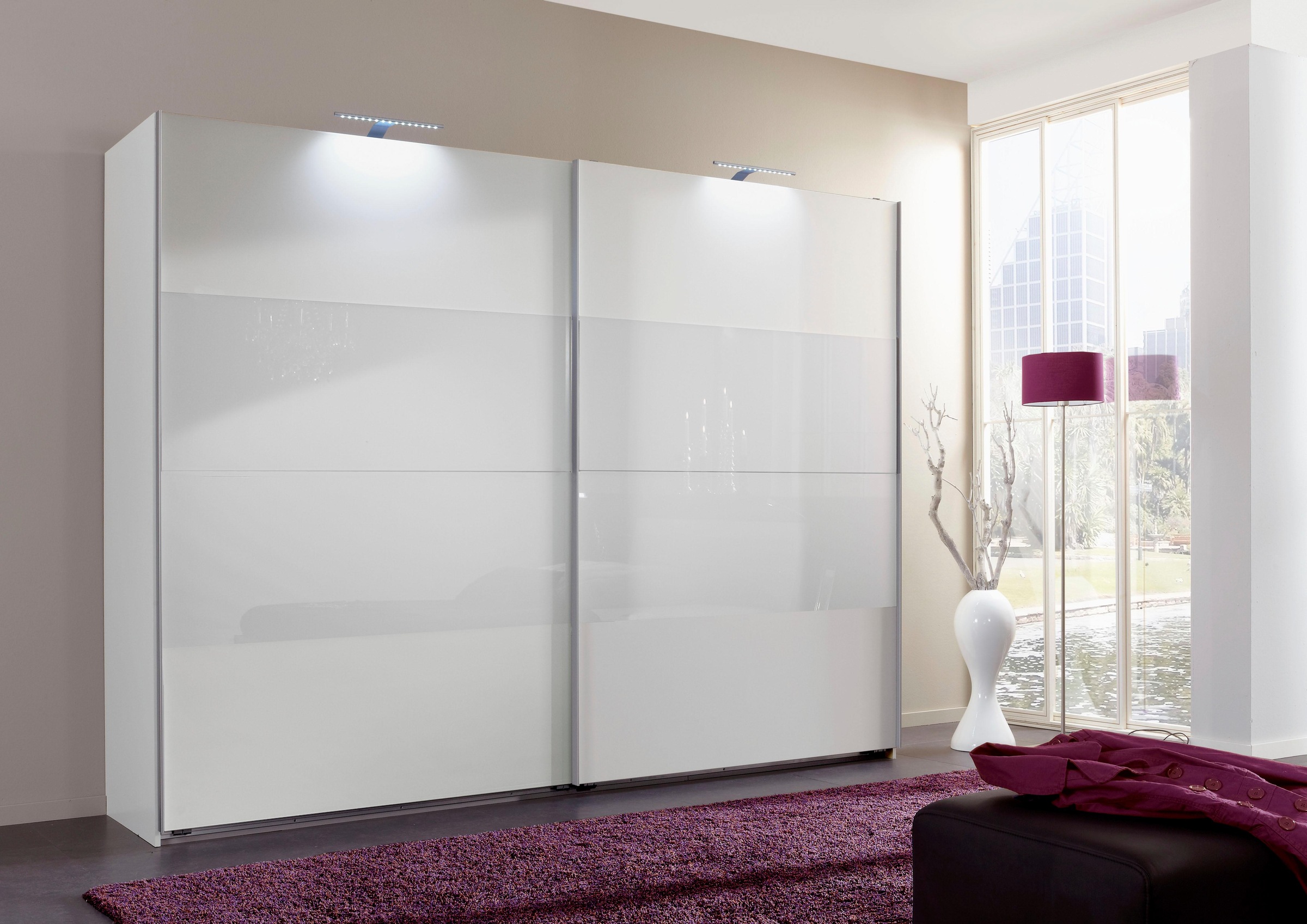 Wimex Schwebetürenschrank »Easy«, mit Teilglas