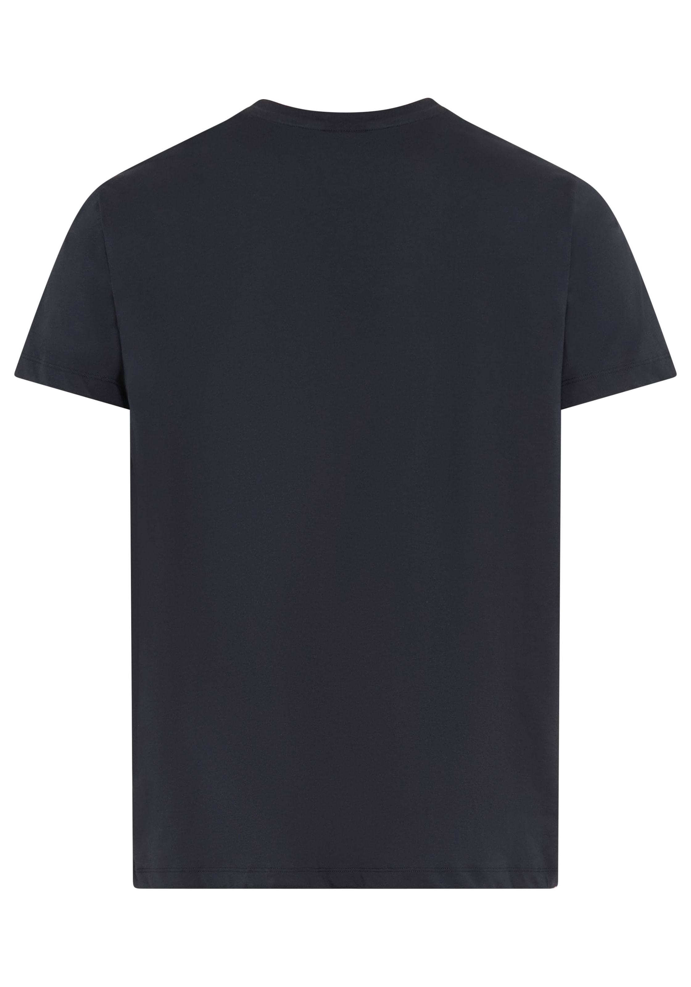 BOSS T-Shirt, Rundhals, Jersey, kleines Logo, regular fit