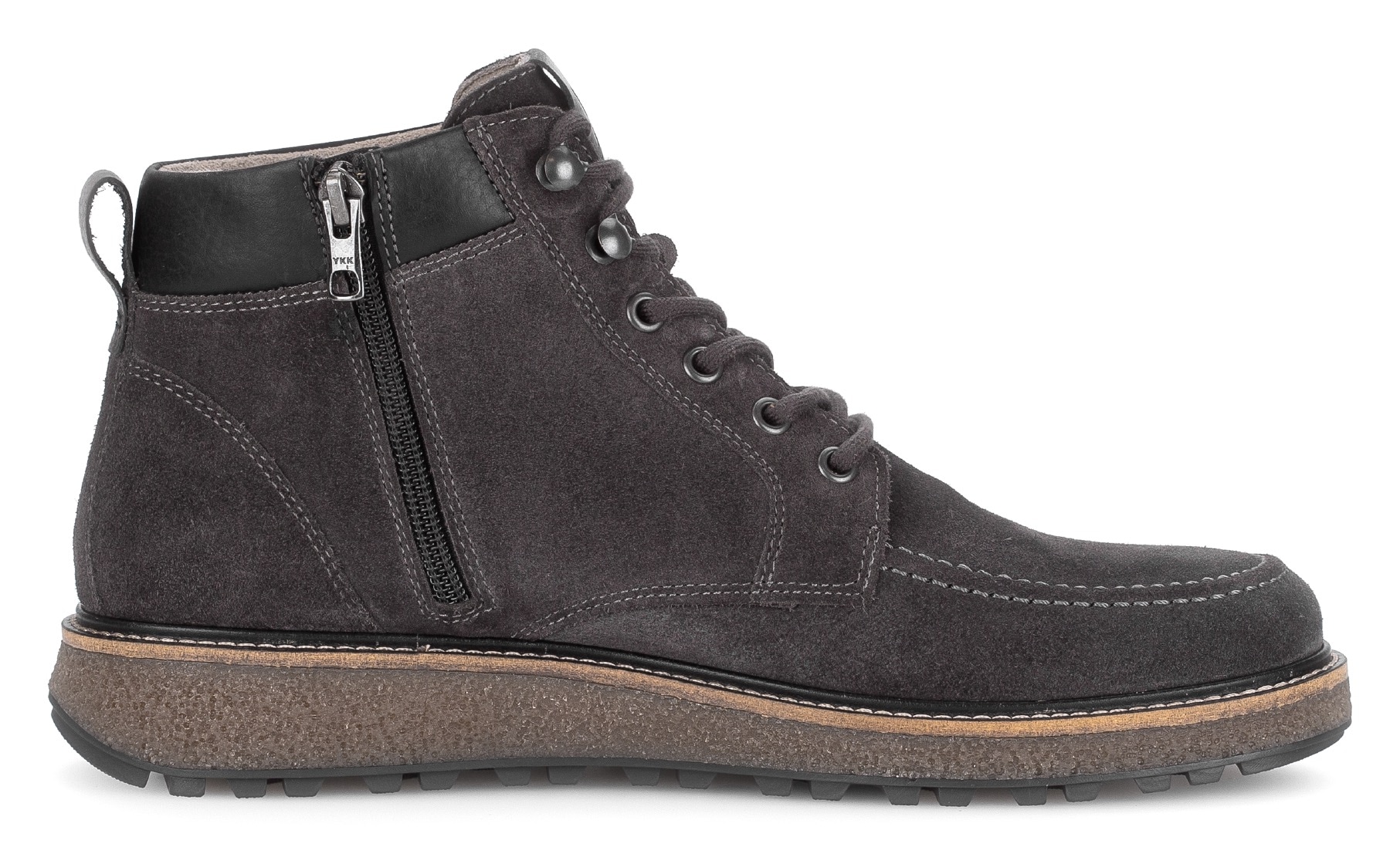 Pius Gabor Schnürboots, Stiefelette, Komfortschuh, mit Kontrastnähten, G-Weite