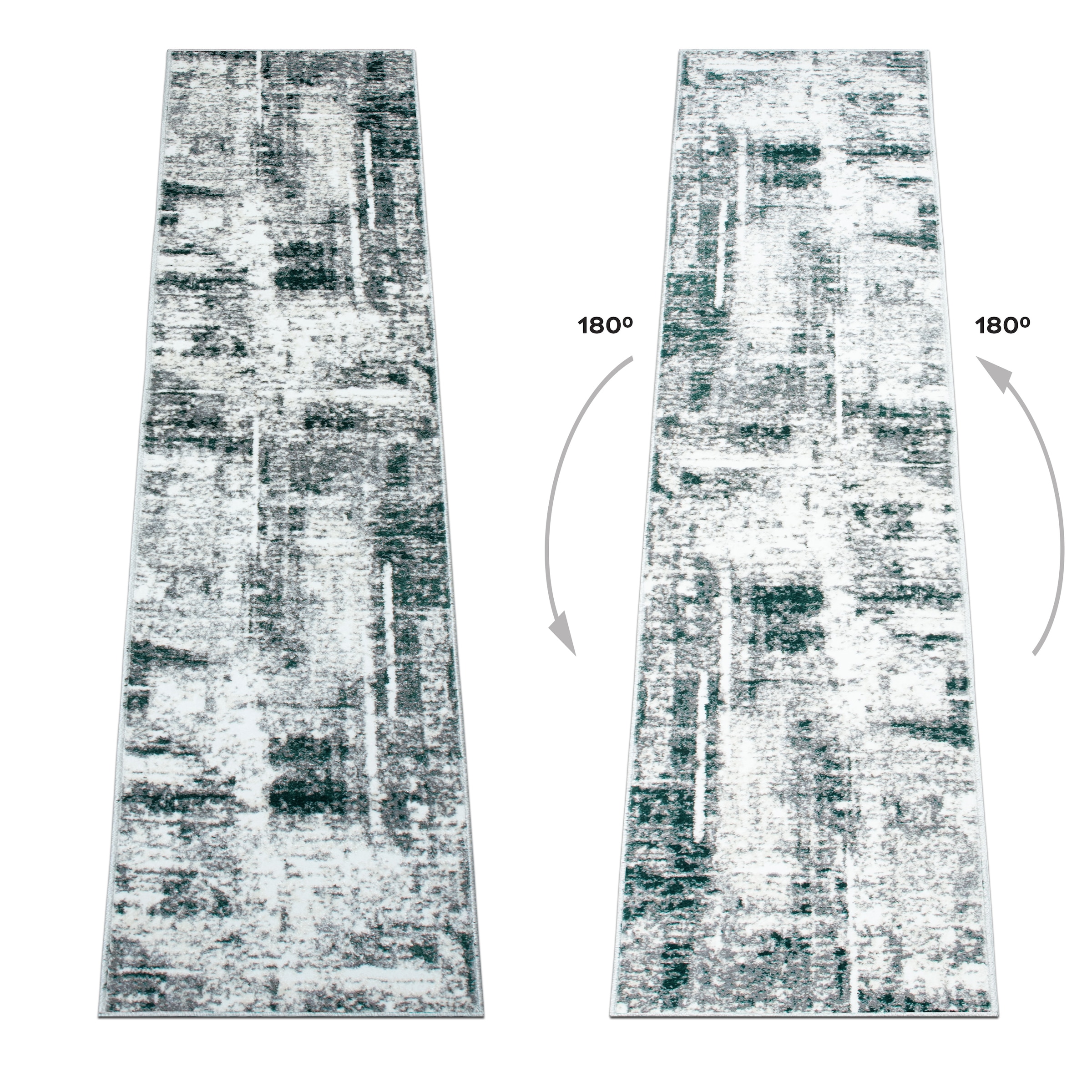 my home Läufer »Salsa« rechteckig 9 mm Höhe mit besonders weichem Flor, Kurzflor, im Vintage-Look, dichte Qualität