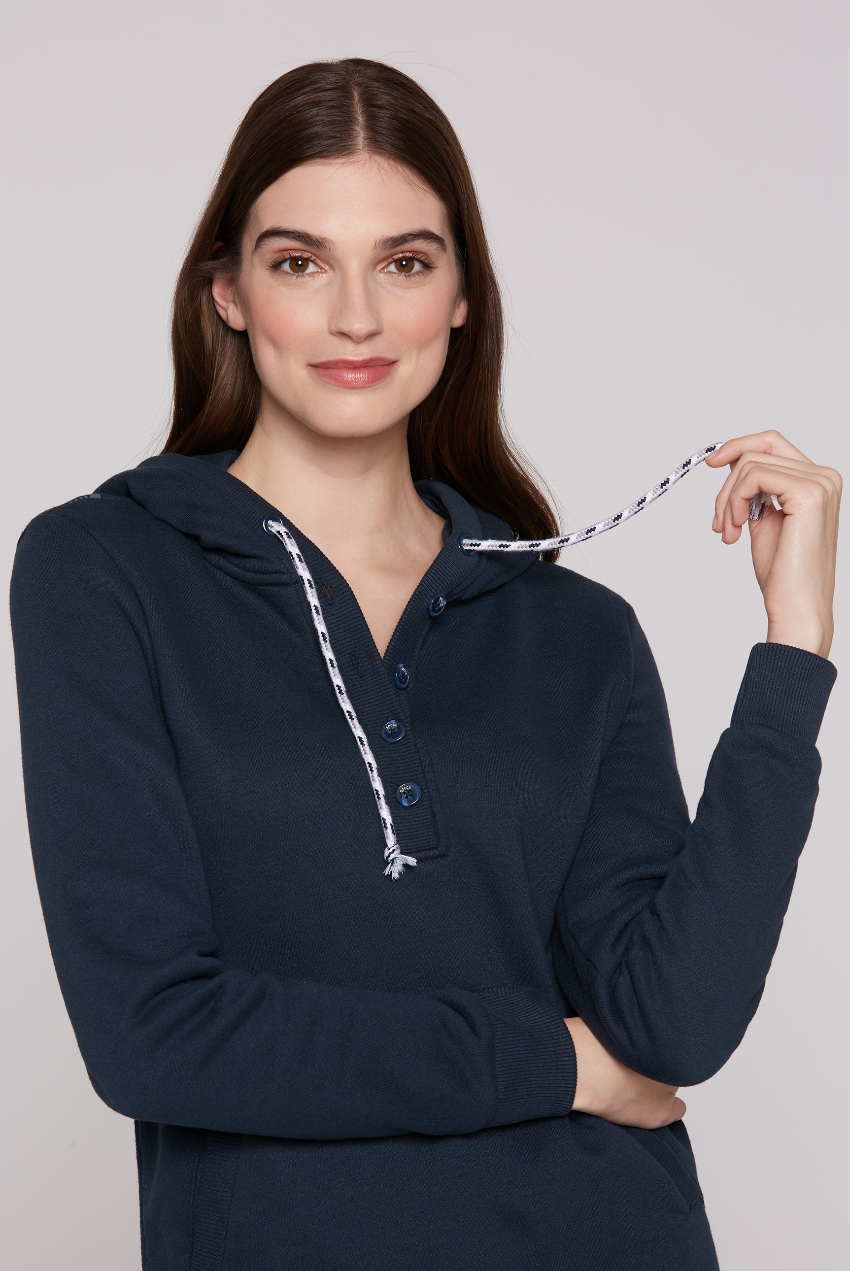 SOCCX Kapuzensweatshirt, mit Taschen