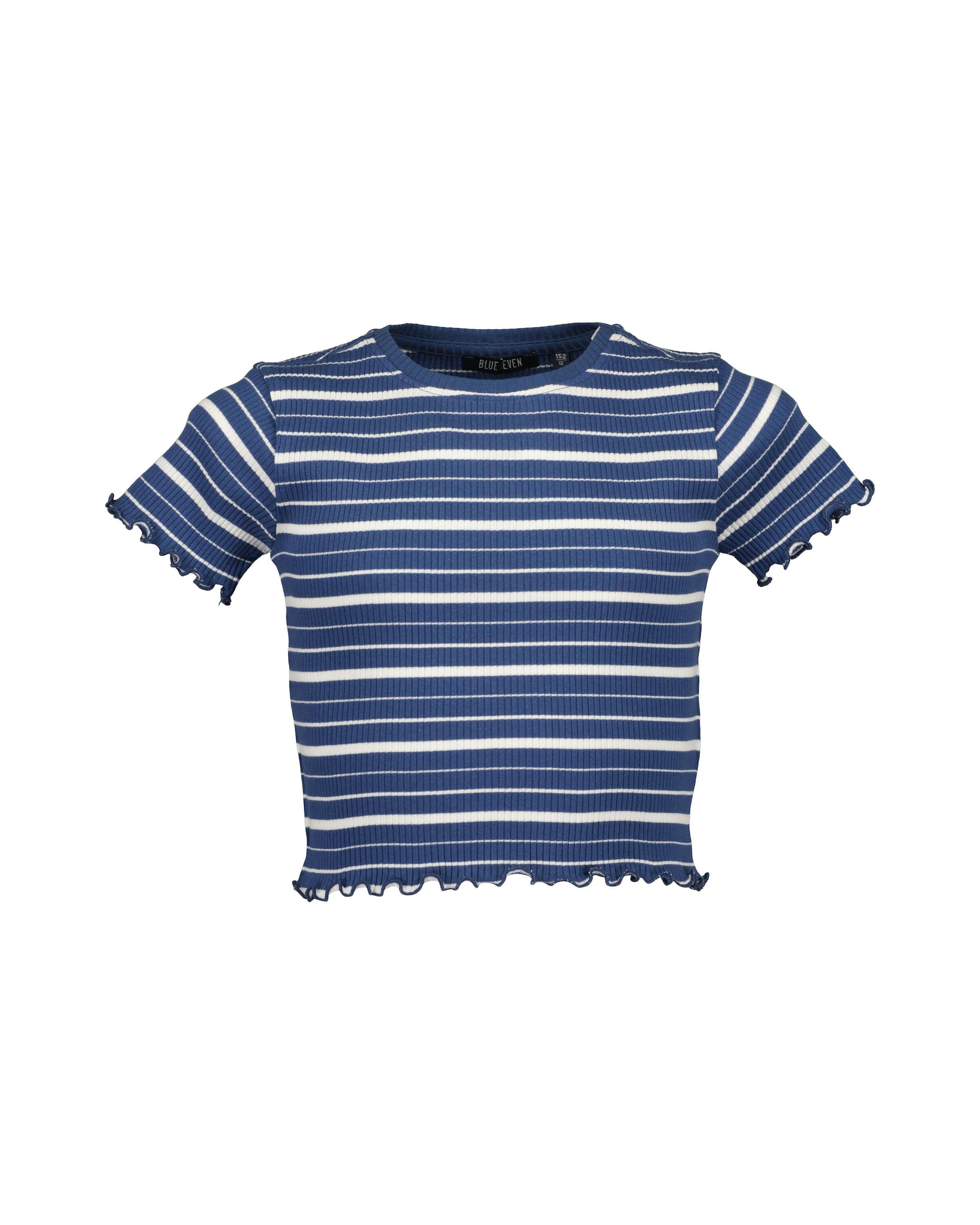 Blue Seven T-Shirt »Blue Seven Teenager Mädchen T-Shirts 2er Pack Rundhalsausschnitt«, (2 tlg.)