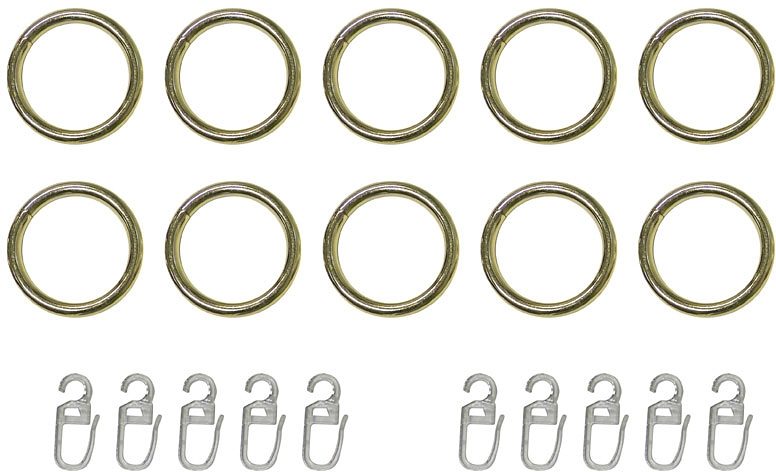 indeko Gardinenring für Vorhangstangen bis Ø 20 mm