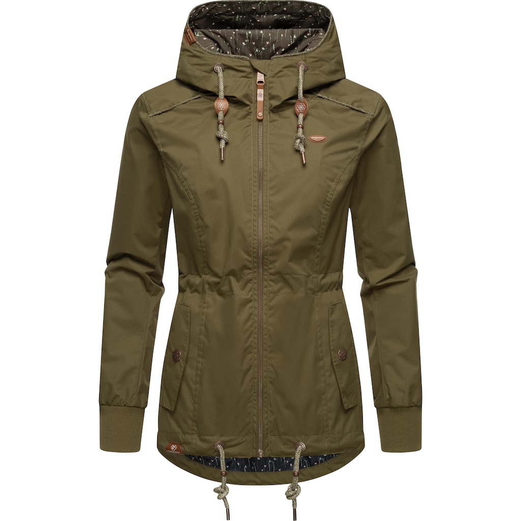 Ragwear Outdoorjacke »Danka«, mit Kapuze