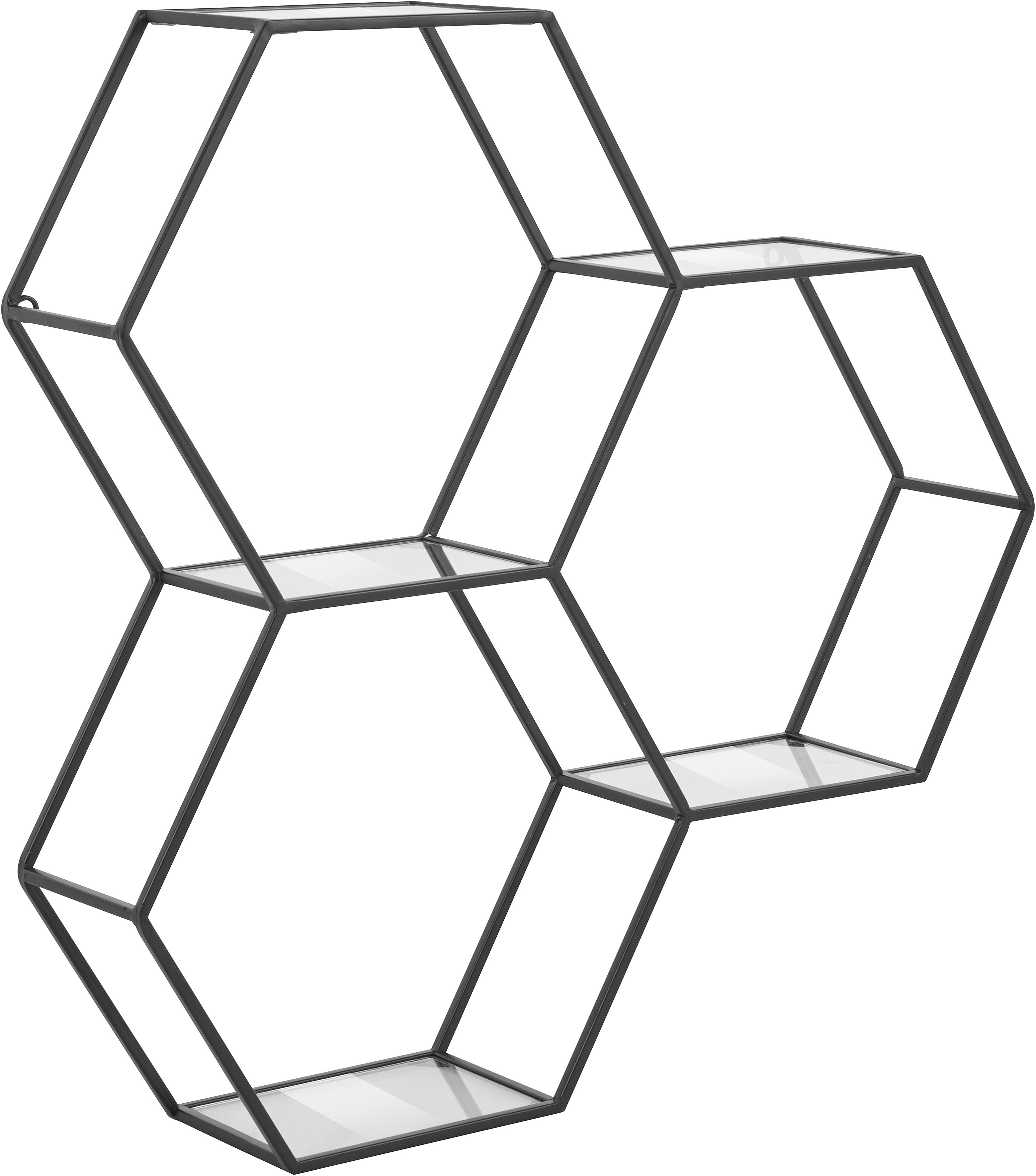 Leonique Deko-Wandregal "Lenia" Elegant, Schwarz günstig online kaufen