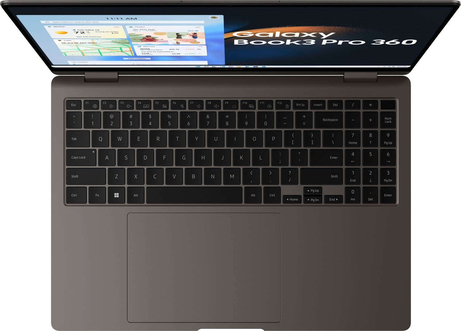 Samsung Convertible Notebook »Galaxy Book3 Pro 360«, 40,62 cm, / 16 Zoll, Intel, Core i5, Iris Xe Graphics, 512 GB SSD