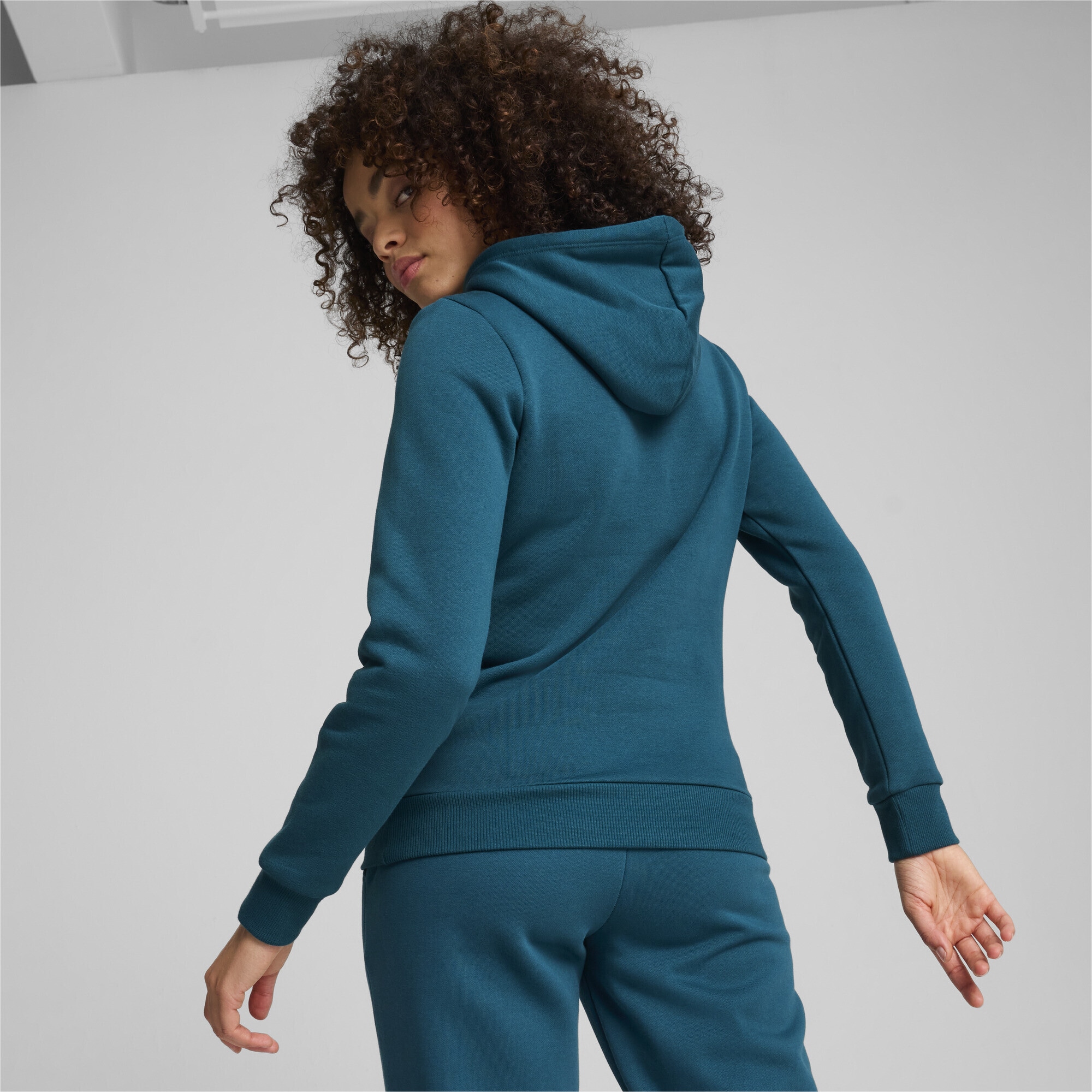 PUMA Hoodie »Essentials Logo FL Hoodie Damen«