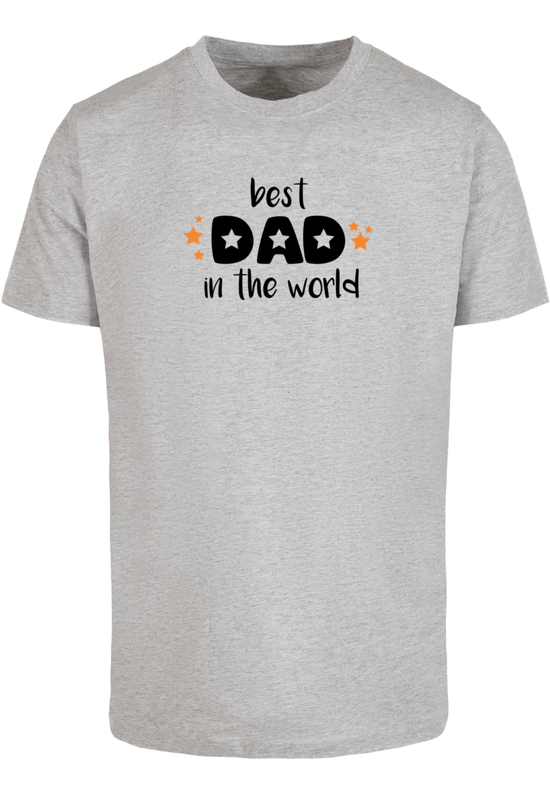 T-Shirt »Merchcode Herren Fathers Day - Best Dad In The World T-Shirt«