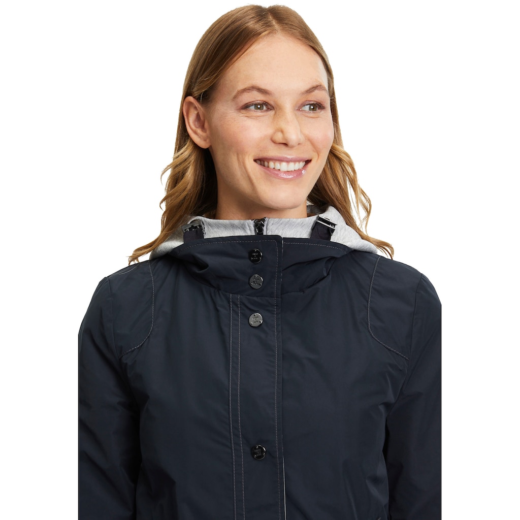 Amber & June Outdoorjacke, mit Kapuze