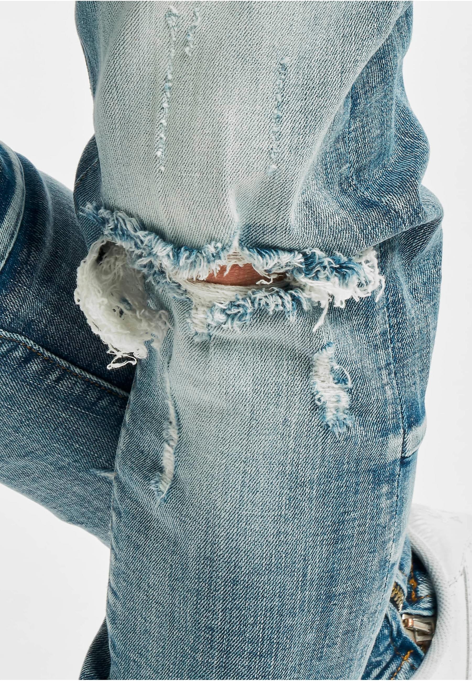 2Y Studios Bequeme Jeans »2Y Studios Herren 2Y Destroyed Straight Fit Jeans«, (1 tlg.)