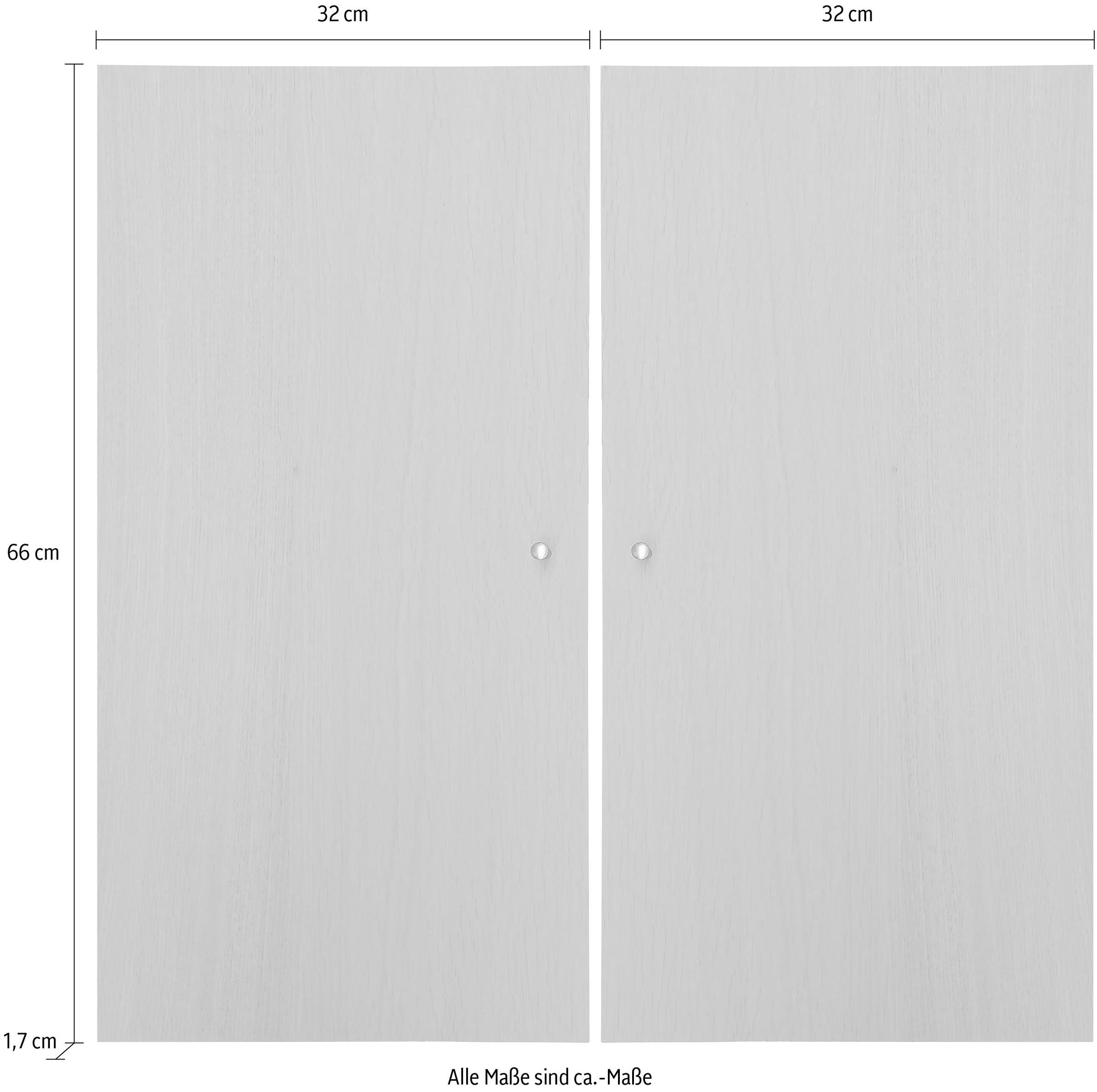 32 Ergänzung 117, Türfront Korpus Kubus für Hammel BAUR St), cm 063, Furniture zur Bücherregal«, »Mistral St.), Tür 025, als (2 116 und & 026, Breite: (2 passend | Sideboard