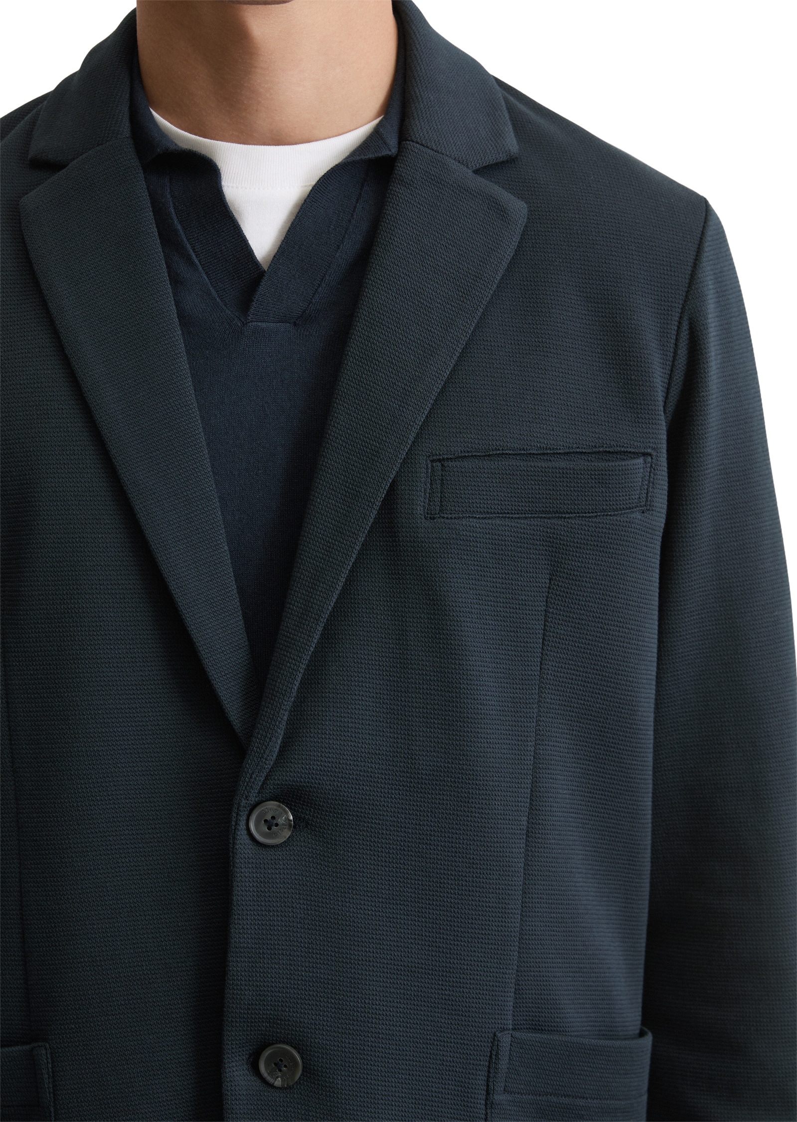 Marc O'Polo Sweatjacke »aus Bio-Baumwoll-Mix«