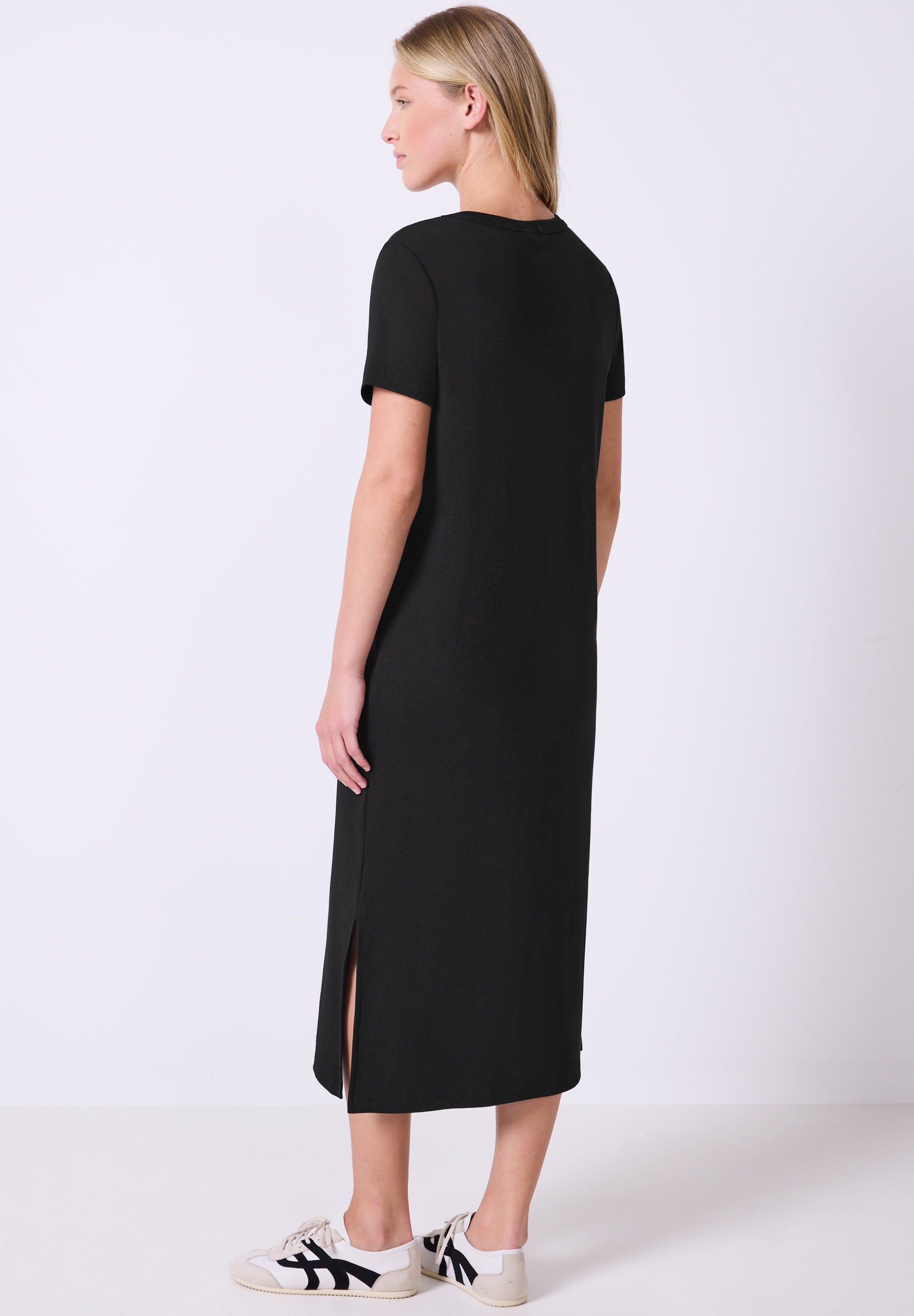STREET ONE STUDIO Midikleid, mit Rundhalsausschnitt günstig online kaufen