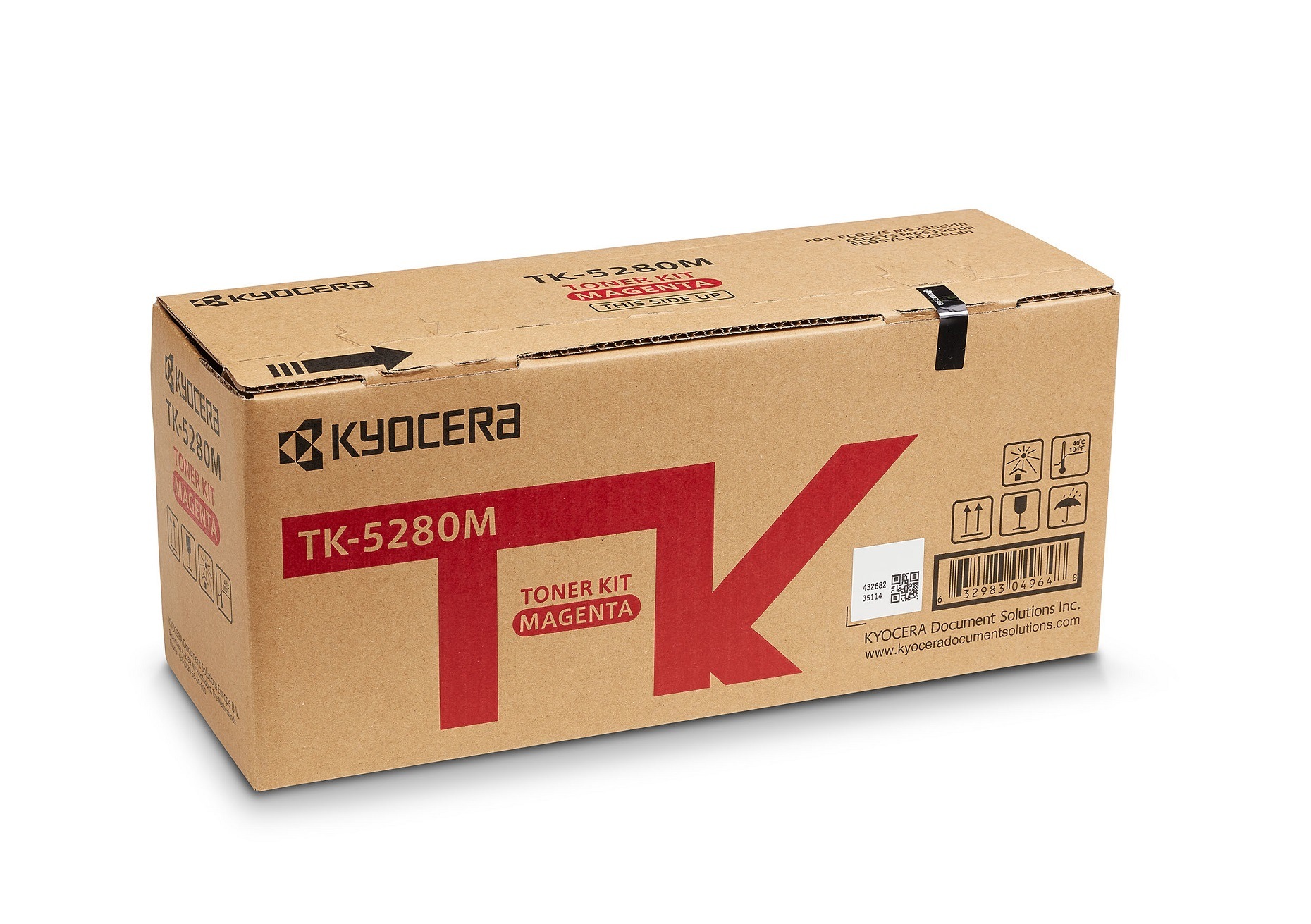 Kyocera Tonerpatrone »KYOCERA TK-5280M Tonerkartusche 1 Stück(e) Original Magenta«