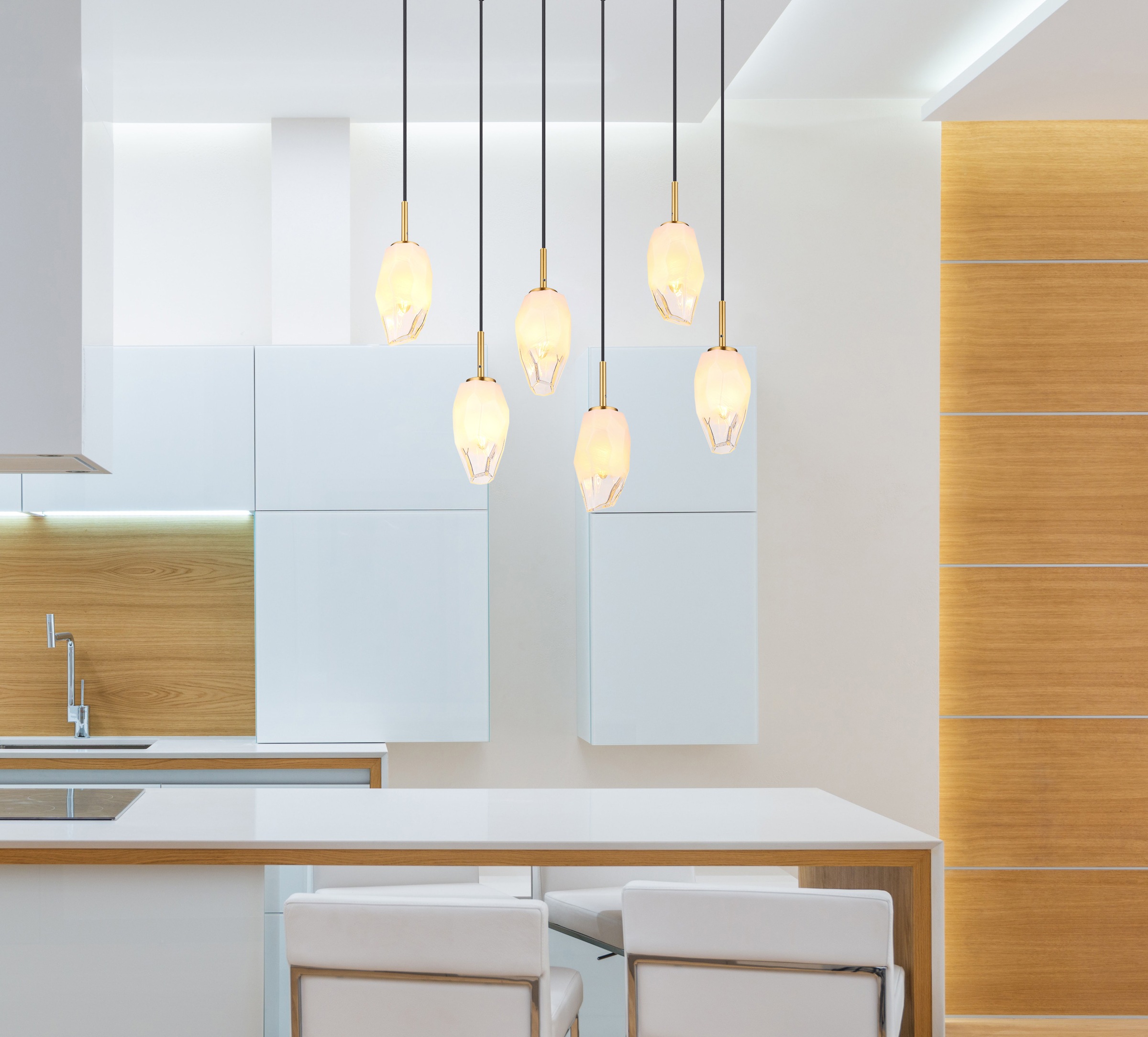 GLOBO LIGHTING Hängeleuchte »BARCLEY« E14 1 Stk. Hängelampe Esszimmer-Leuchte Esstischleuchte Wohnzimmer