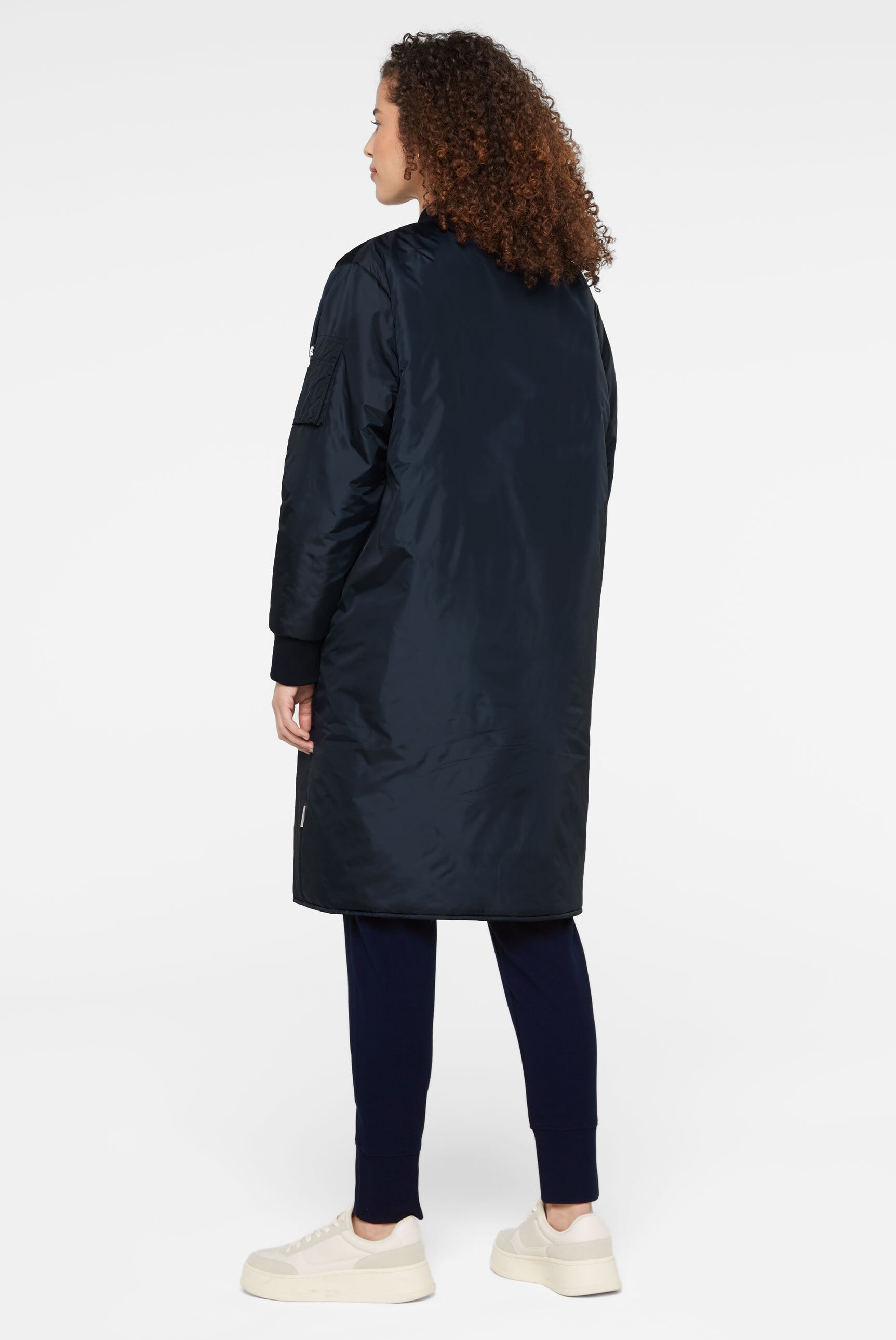 SENSES.THE LABEL Langjacke, ohne Kapuze, mit Two-Way-Zipper