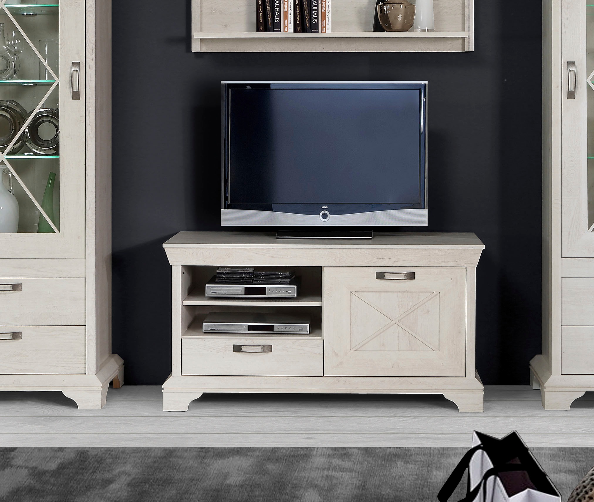 FORTE Lowboard "KashmirTV-Board, TV-Schrank", Breite 122 cm günstig online kaufen